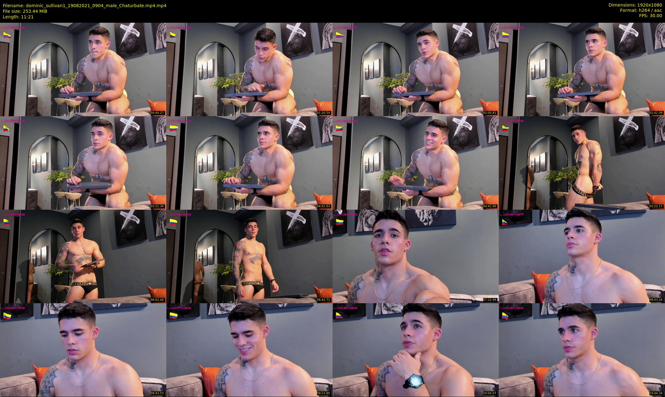 dominic_sullivan1 — 12 minute Chaturbate male cam show recording, 1080p, Aug 19, 2021