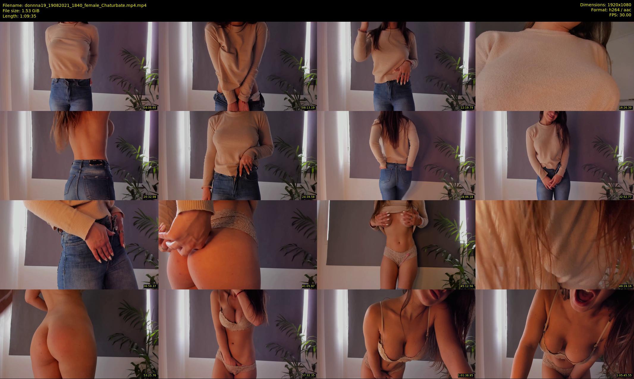 donnna19 — 70 minute Chaturbate female cam show recording, 1080p, Aug 19, 2021
