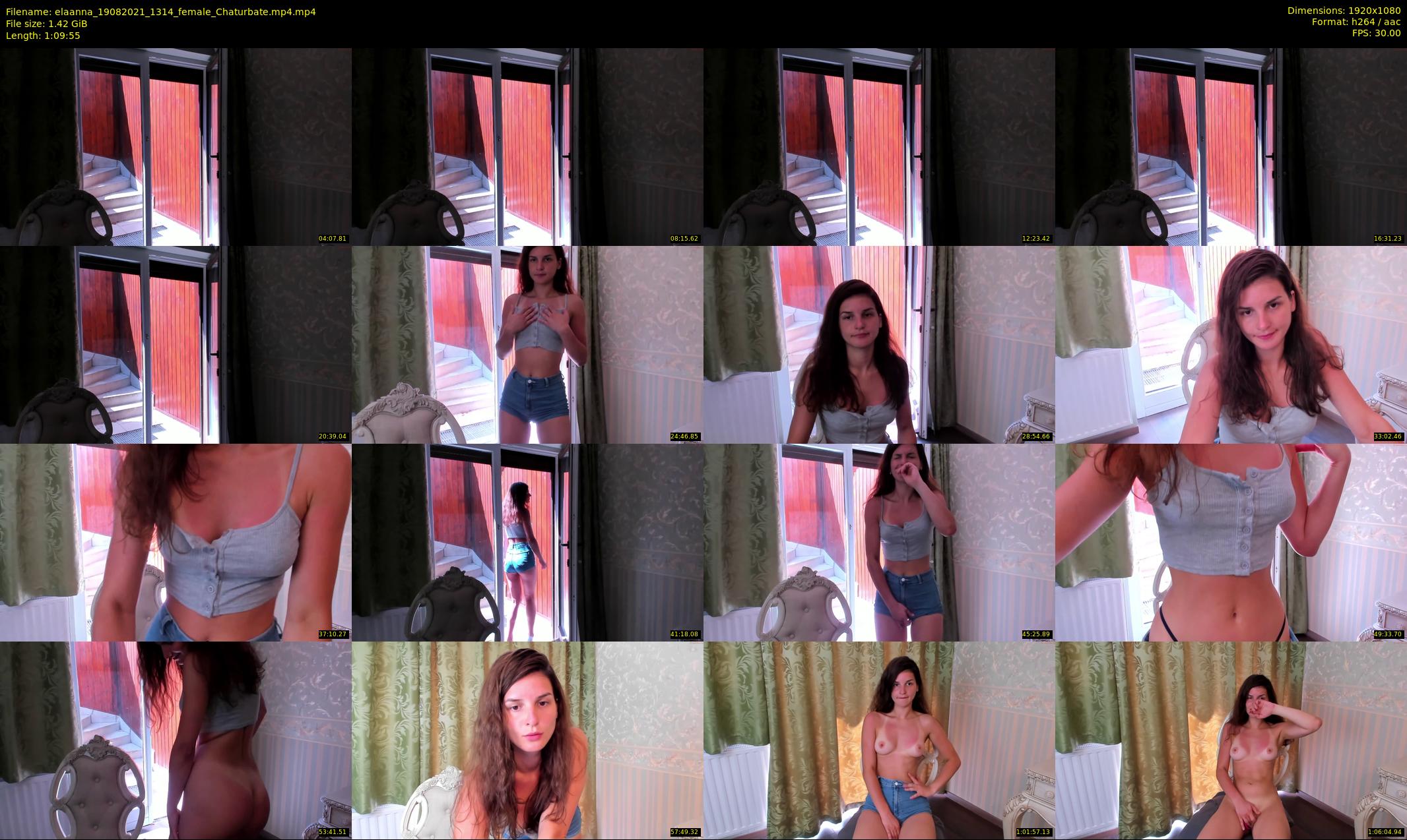 elaanna — 70 minute Chaturbate female cam show recording, 1080p, Aug 19, 2021