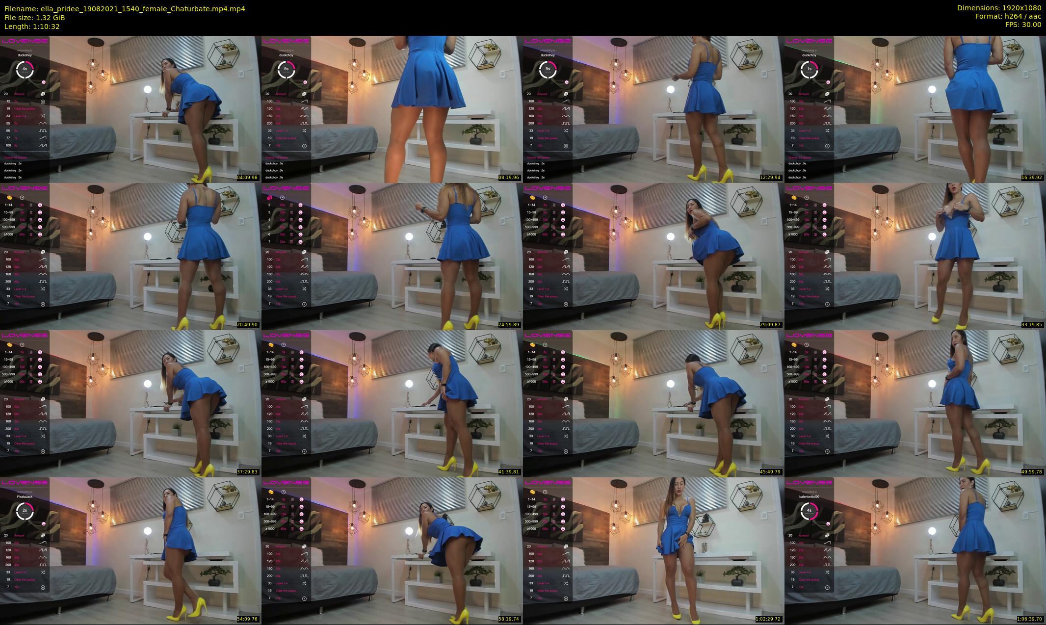 ella_pridee — 71 minute Chaturbate female cam show recording, 1080p, Aug 19, 2021