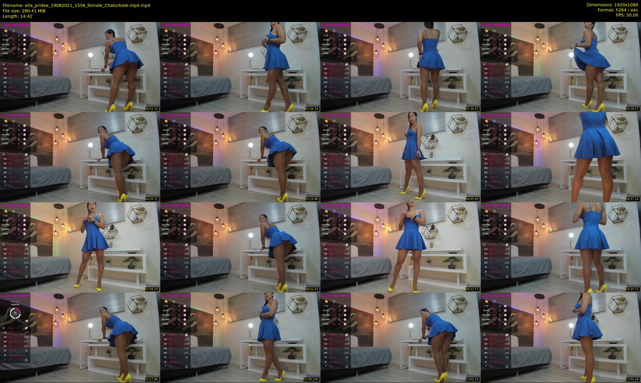 ella_pridee — 15 minute Chaturbate female cam show recording, 1080p, Aug 19, 2021