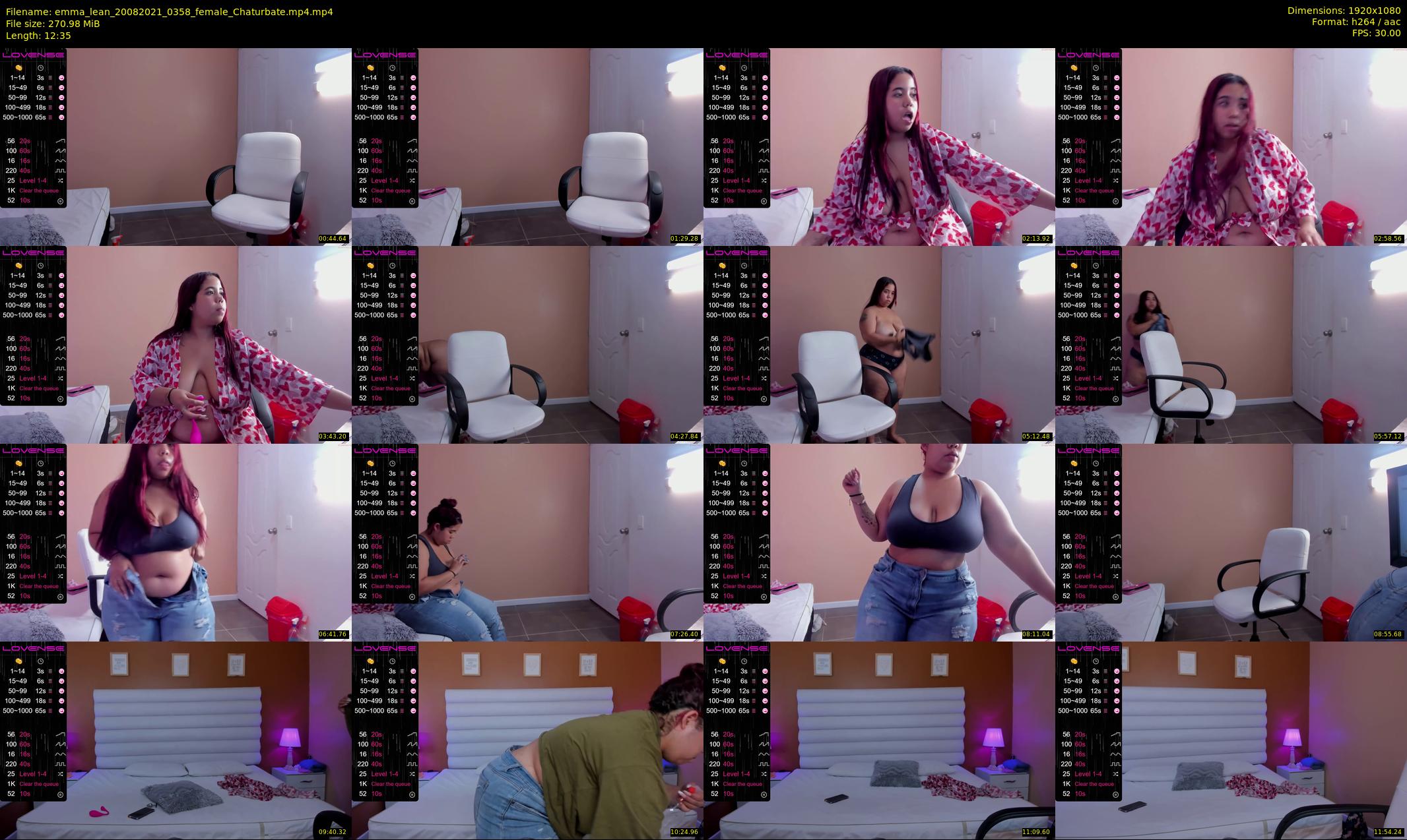 emma_lean — 13 minute Chaturbate female cam show recording, 1080p, Aug 20, 2021