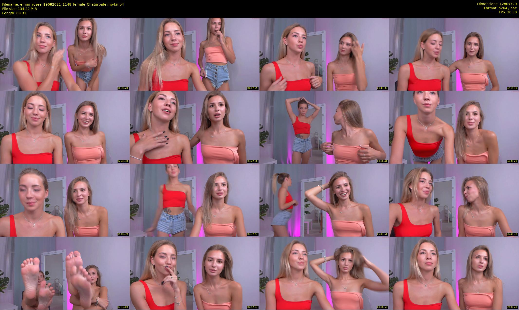 emmi_rosee — 10 minute Chaturbate female cam show recording, 720p, Aug 19, 2021