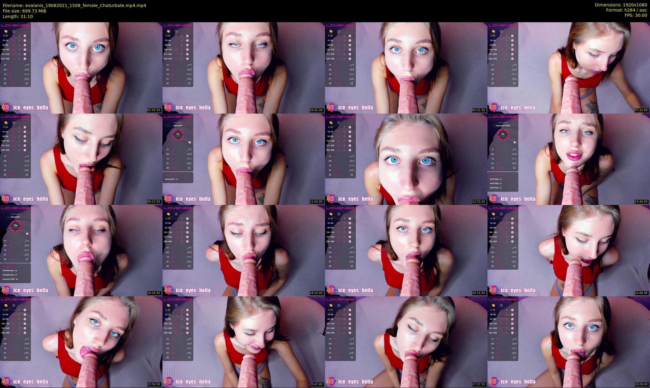evalanis — 32 minute Chaturbate couple cam show recording, 1080p, Aug 19, 2021