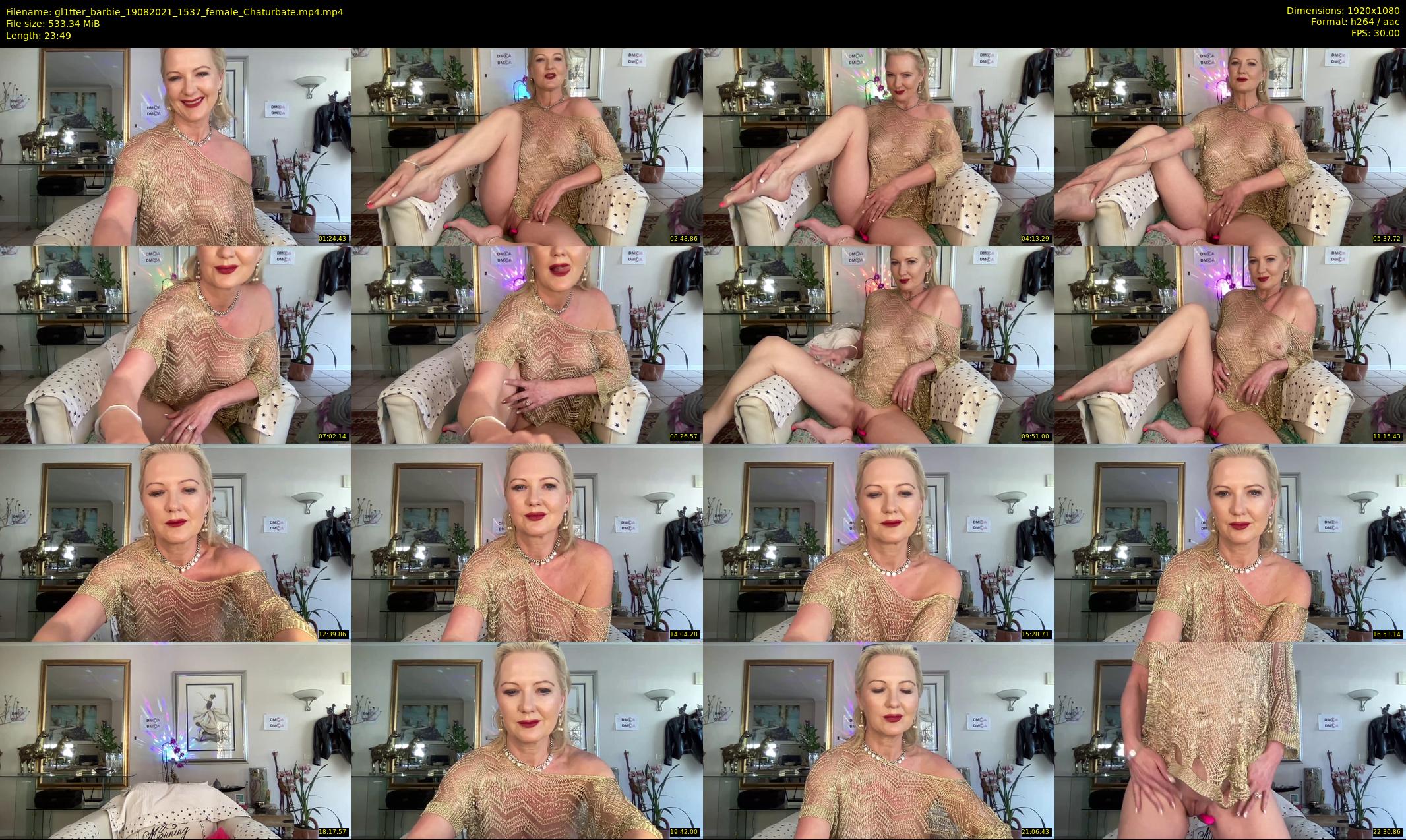 gl1tter_barbie — 24 minute Chaturbate female cam show recording, 1080p, Aug 19, 2021