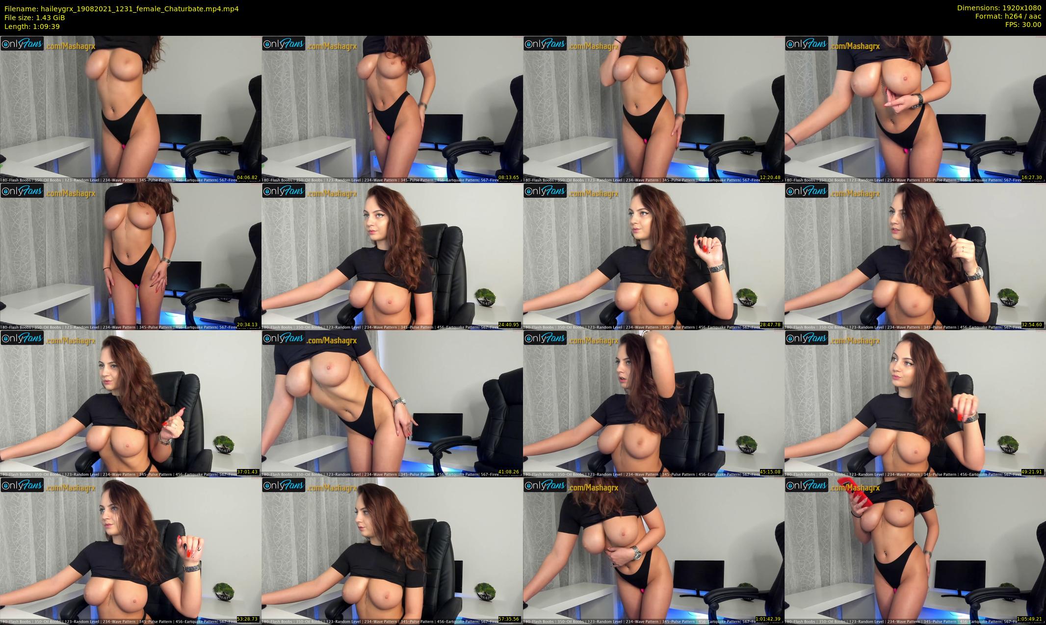 haileygrx — 70 minute Chaturbate female cam show recording, 1080p, Aug 19, 2021