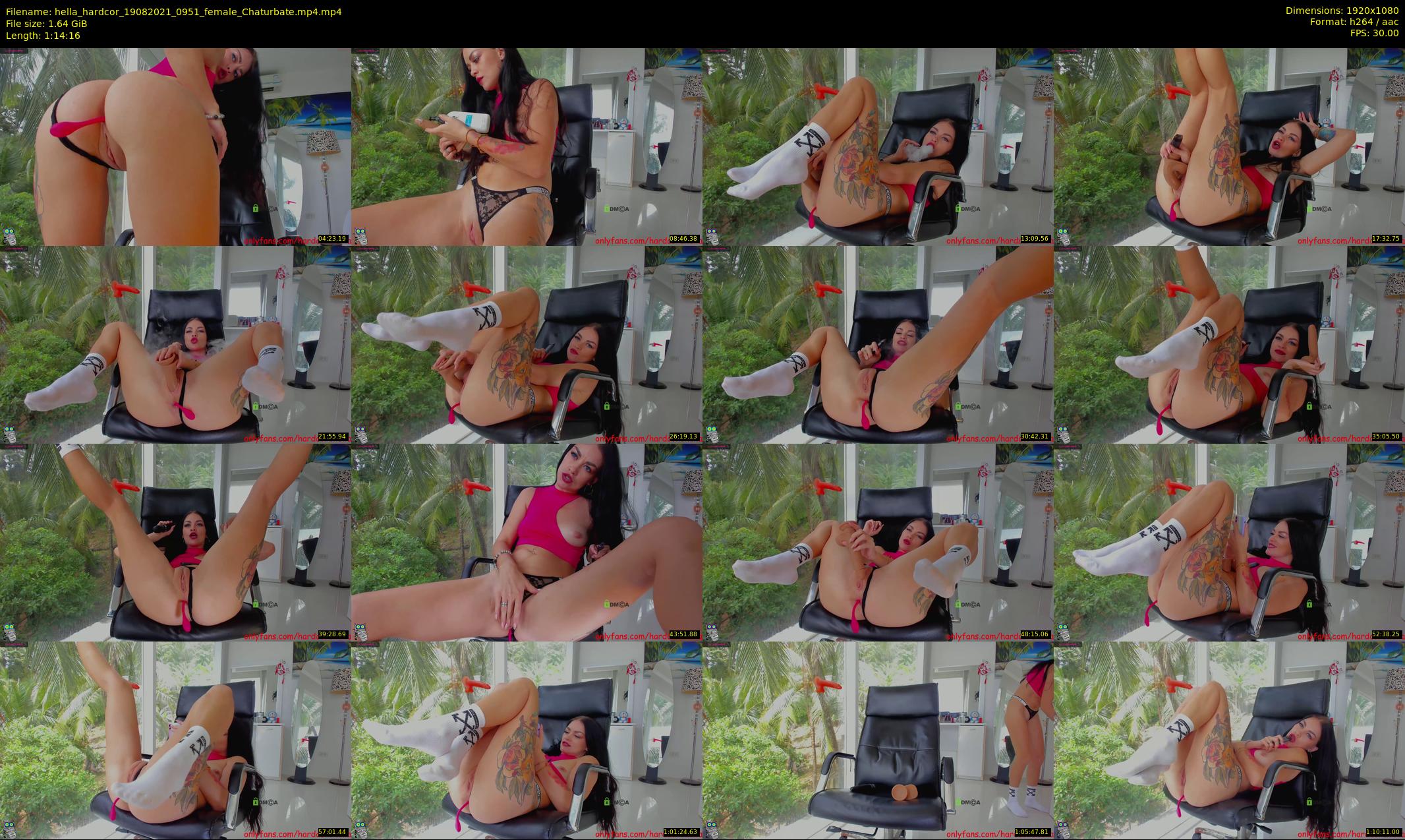 hella_hardcor — 75 minute Chaturbate female cam show recording, 1080p, Aug 19, 2021