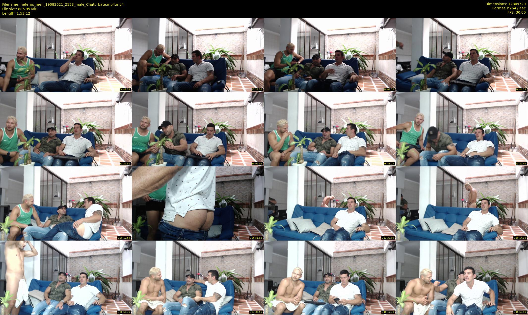 heteros_men — 114 minute Chaturbate male cam show recording, 720p, Aug 19, 2021