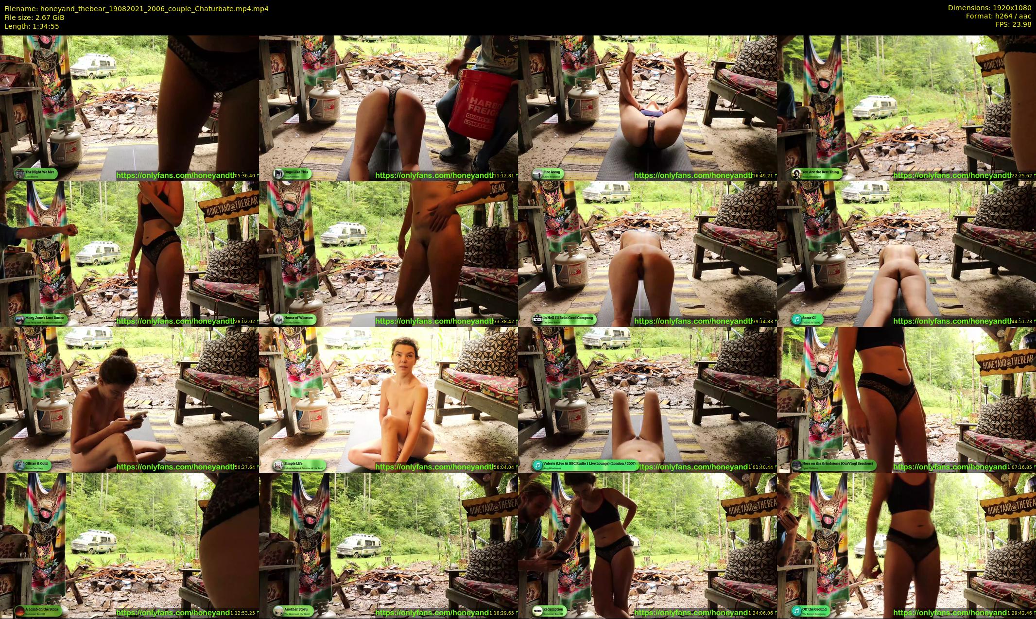 honeyand_thebear — 95 minute Chaturbate couple cam show recording, 1080p, Aug 19, 2021