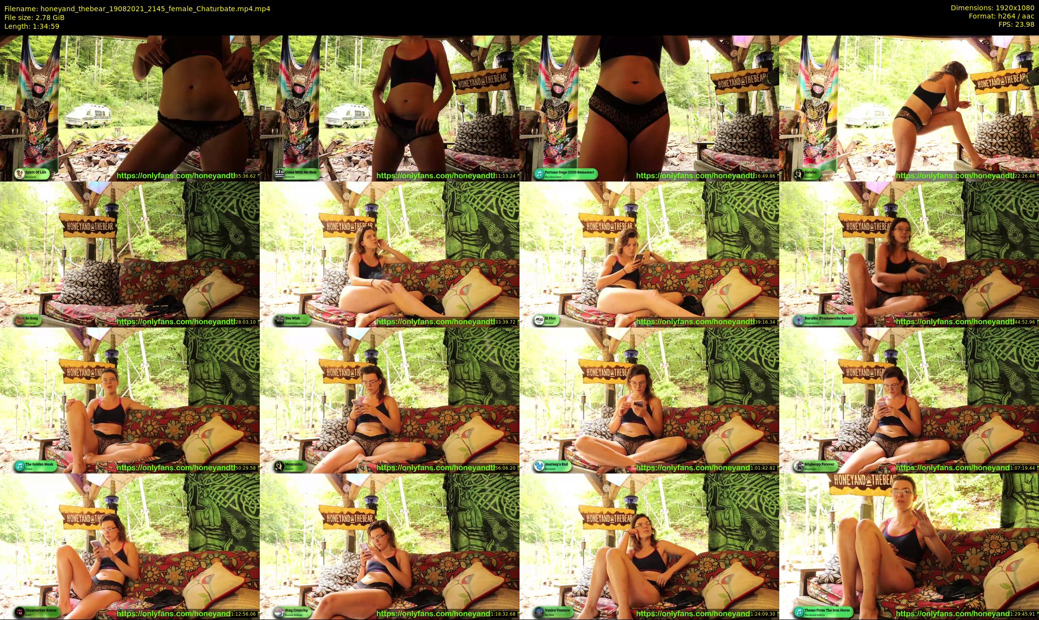 honeyand_thebear — 95 minute Chaturbate couple cam show recording, 1080p, Aug 19, 2021