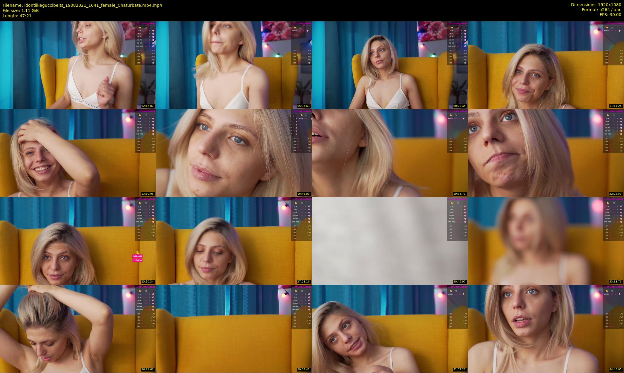 idontlikeguccibelts — 48 minute Chaturbate female cam show recording, 1080p, Aug 19, 2021