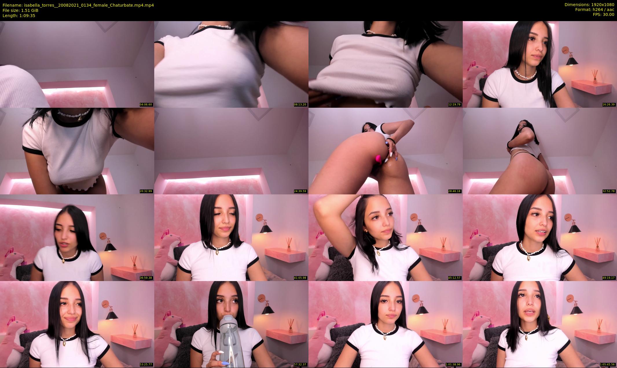 isabella_torres_ — 70 minute Chaturbate female cam show recording, 1080p, Aug 20, 2021