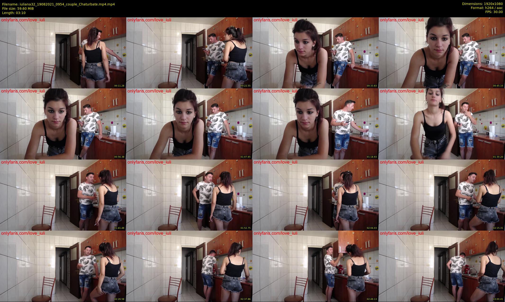 iuliana32 — 4 minute Chaturbate couple cam show recording, 1080p, Aug 19, 2021