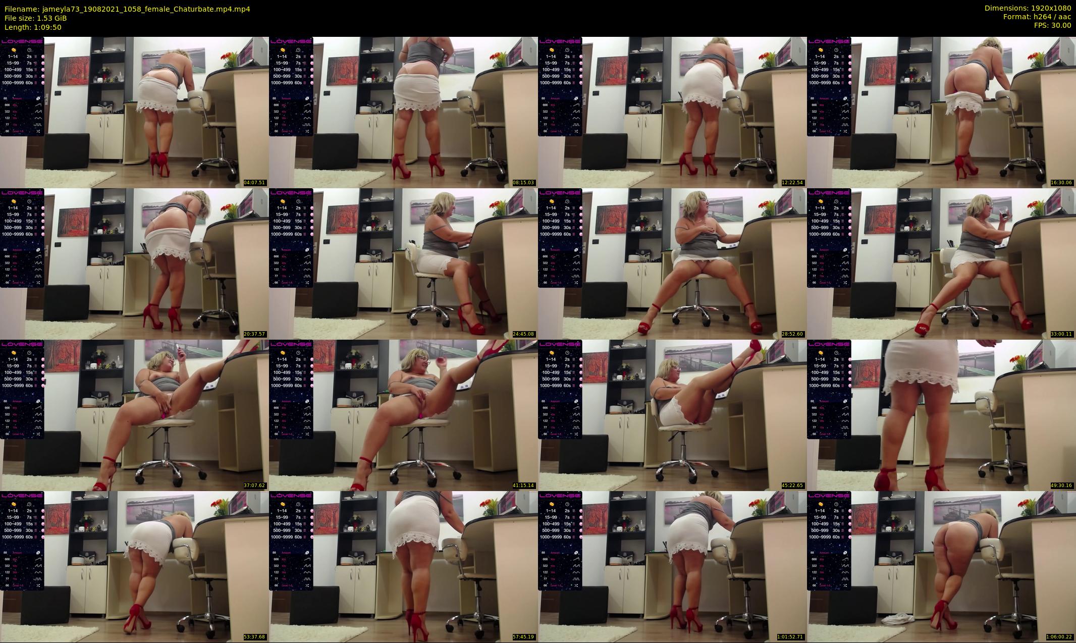 jameyla73 — 70 minute Chaturbate female cam show recording, 1080p, Aug 19, 2021