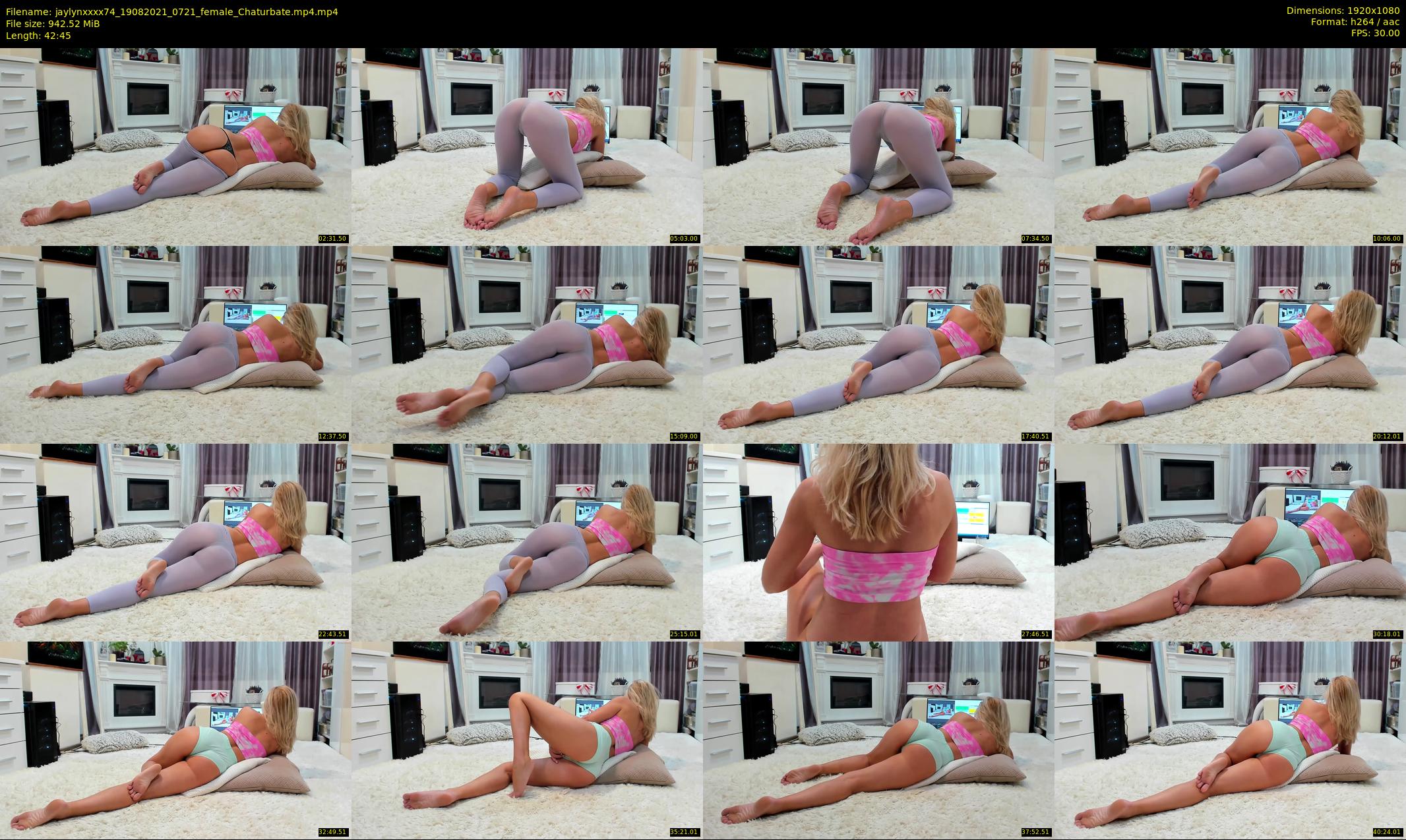 jaylynxxxx74 — 43 minute Chaturbate female cam show recording, 1080p, Aug 19, 2021