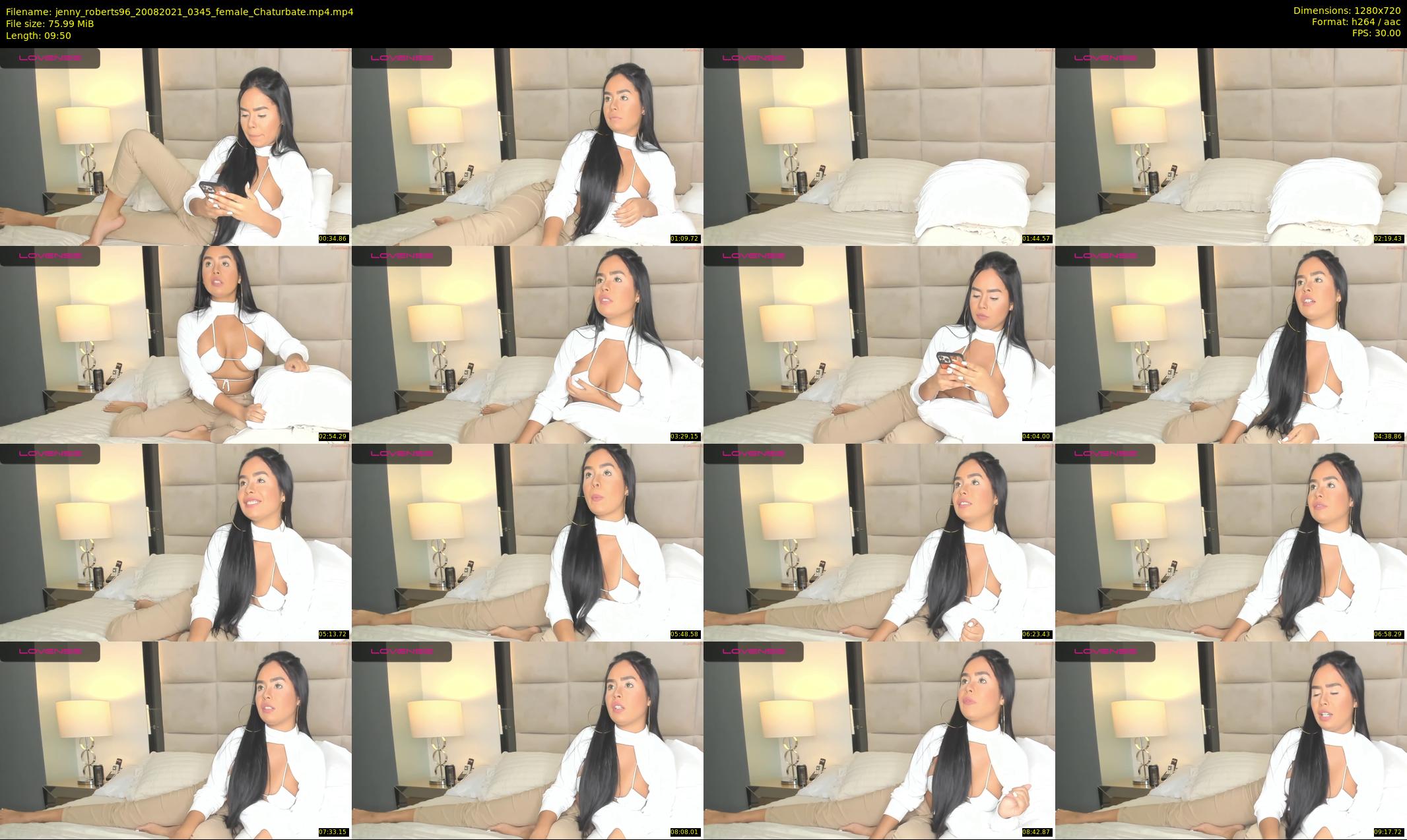jenny_roberts96 — 10 minute Chaturbate female cam show recording, 720p, Aug 20, 2021