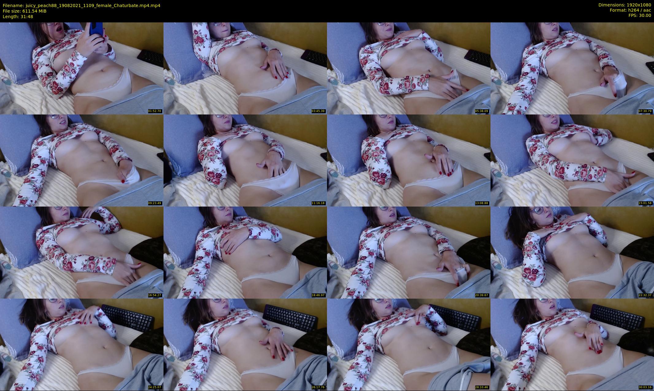 juicy_peach88 — 32 minute Chaturbate female cam show recording, 1080p, Aug 19, 2021