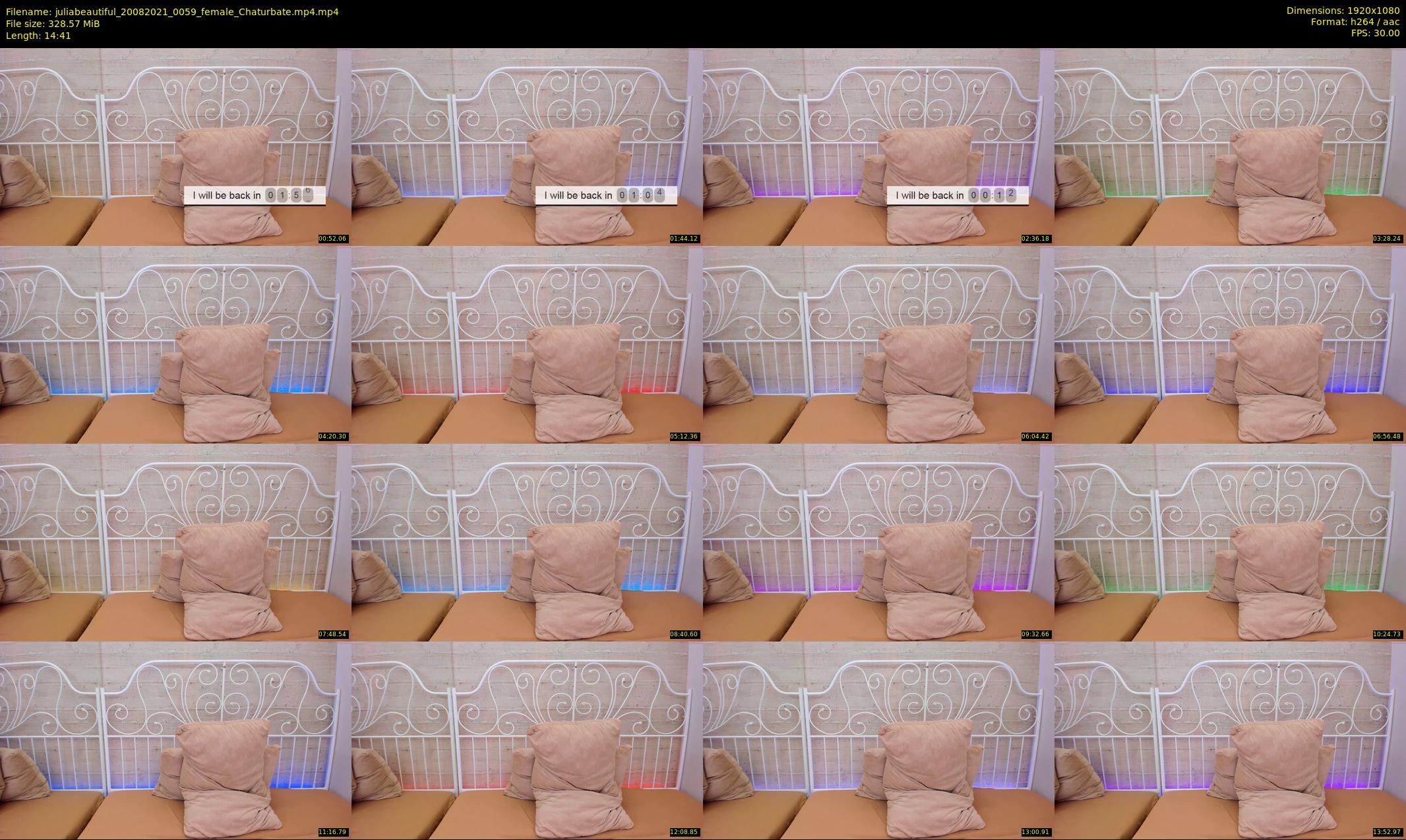 juliabeautiful — 15 minute Chaturbate female cam show recording, 1080p, Aug 20, 2021