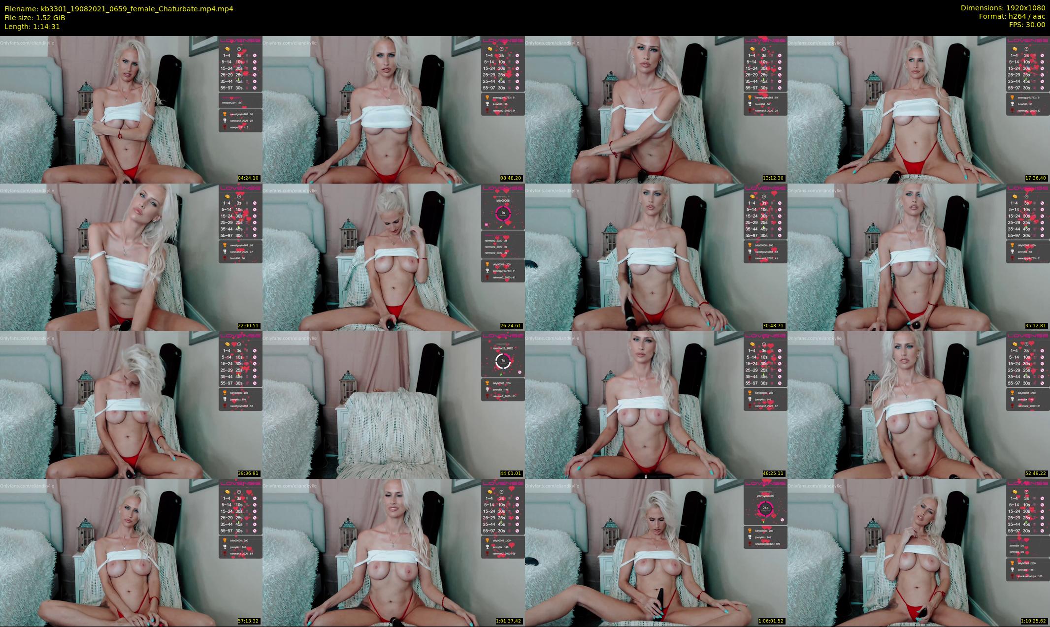 kb3301 — 75 minute Chaturbate couple cam show recording, 1080p, Aug 19, 2021