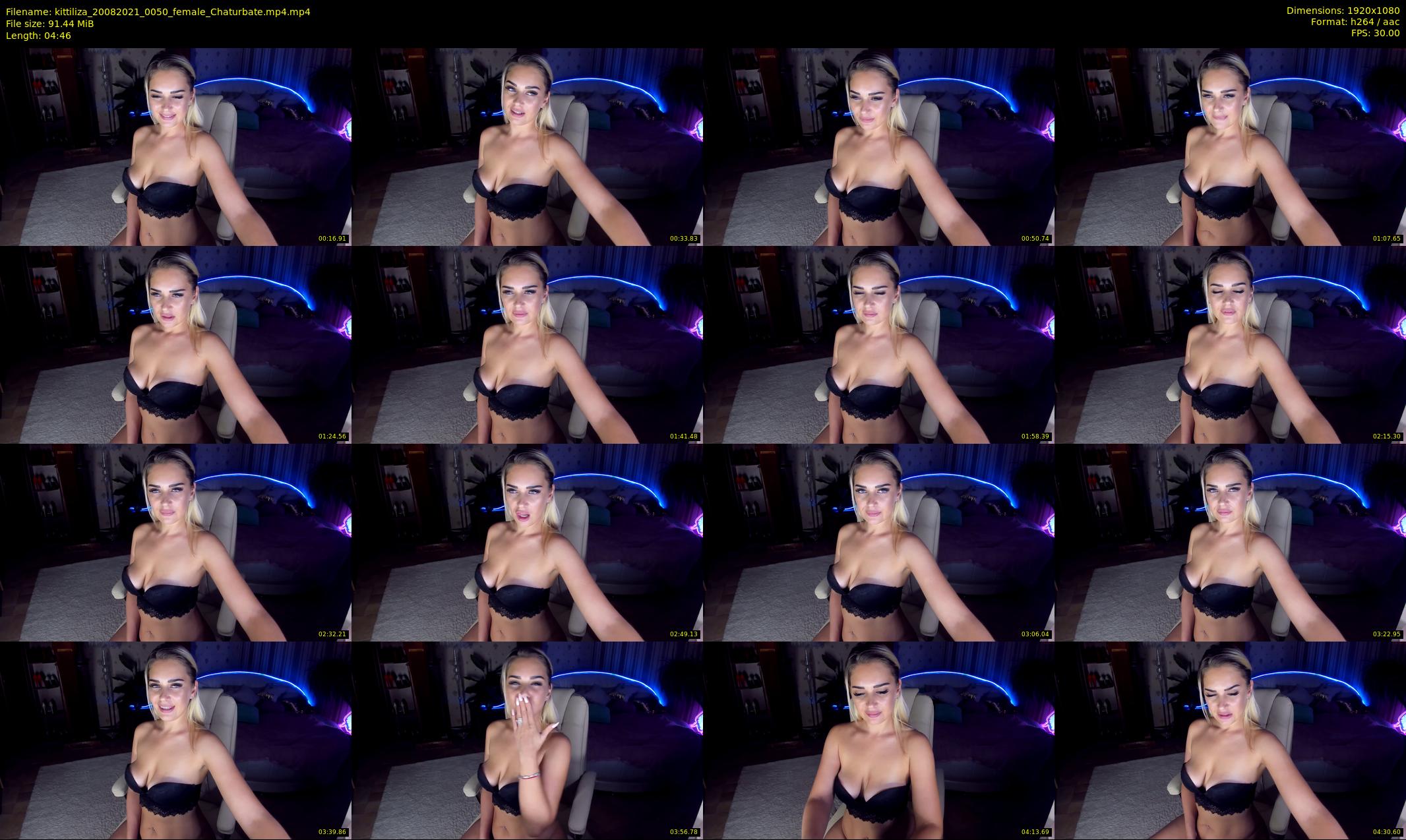 kittiliza — 5 minute Chaturbate female cam show recording, 1080p, Aug 20, 2021