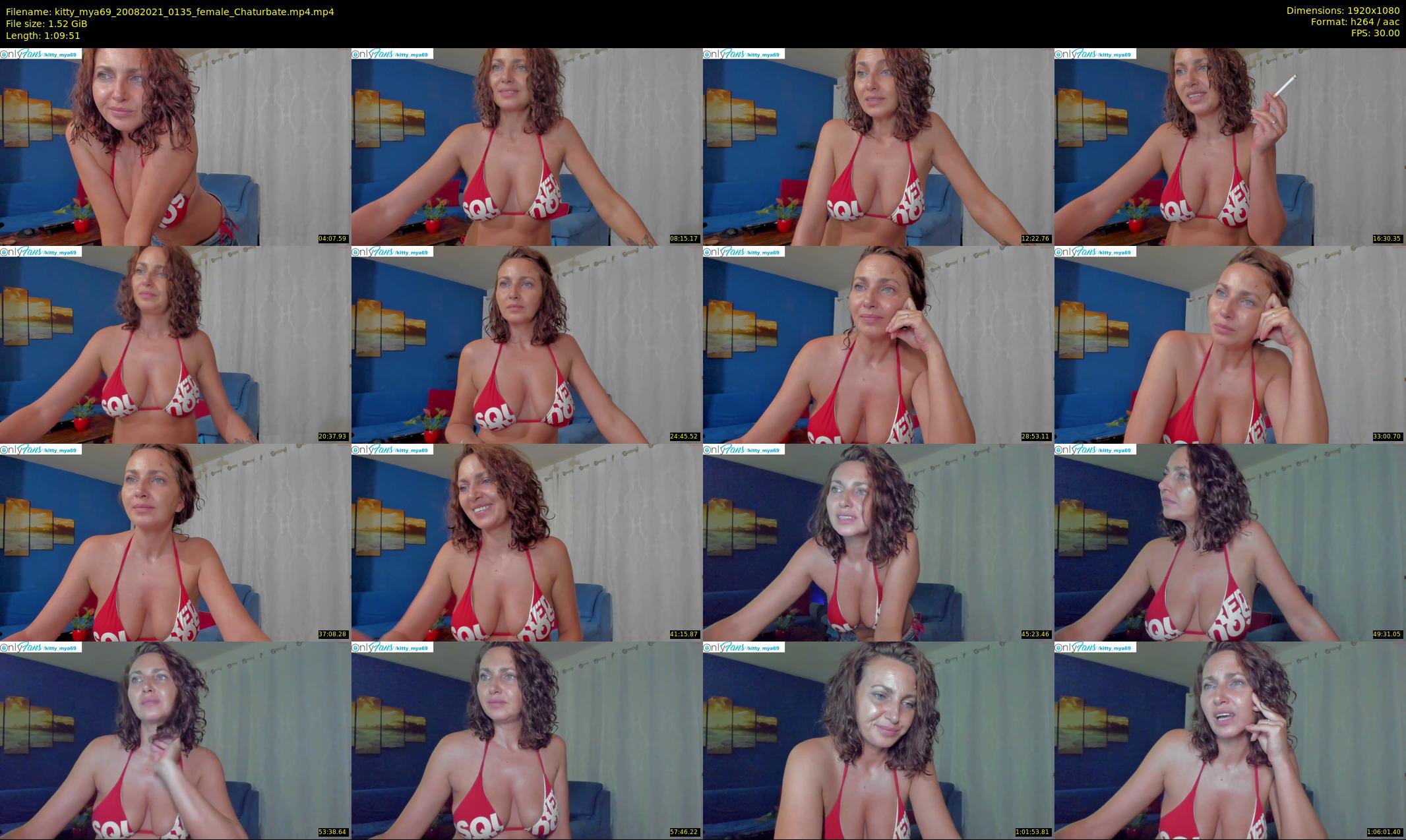 kitty_mya69 — 70 minute Chaturbate female cam show recording, 1080p, Aug 20, 2021