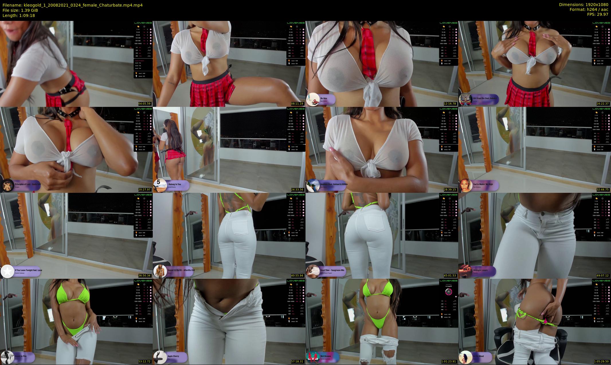 kleogold_1 — 70 minute Chaturbate female cam show recording, 1080p, Aug 20, 2021