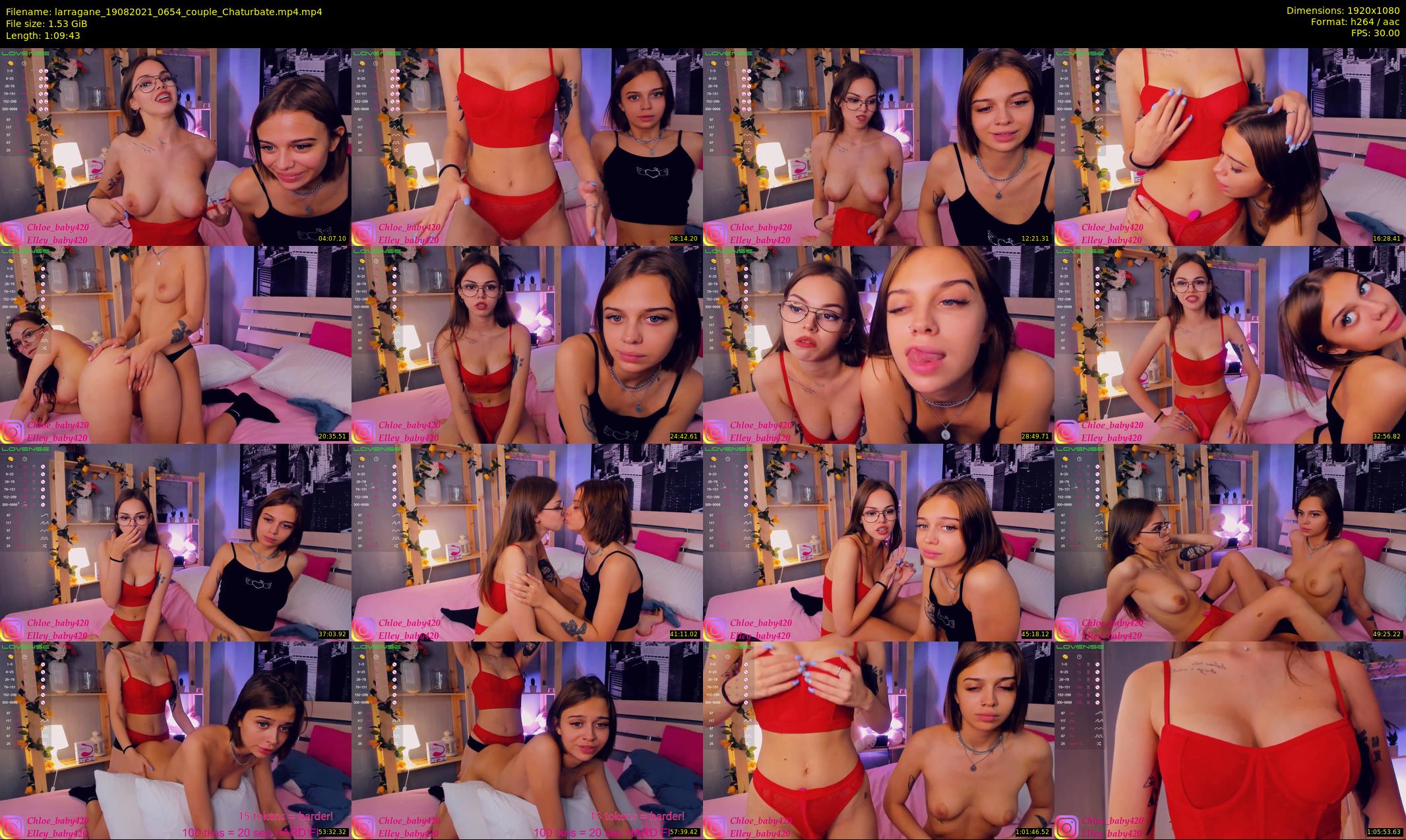 larragane — 70 minute Chaturbate couple cam show recording, 1080p, Aug 19, 2021