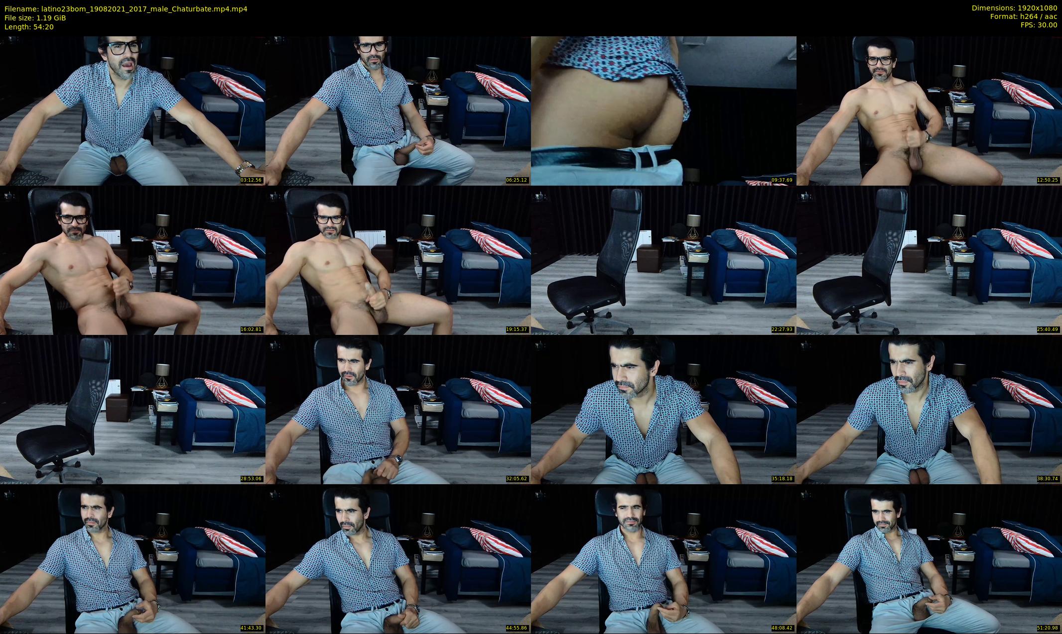 latino23bom — 55 minute Chaturbate male cam show recording, 1080p, Aug 19, 2021