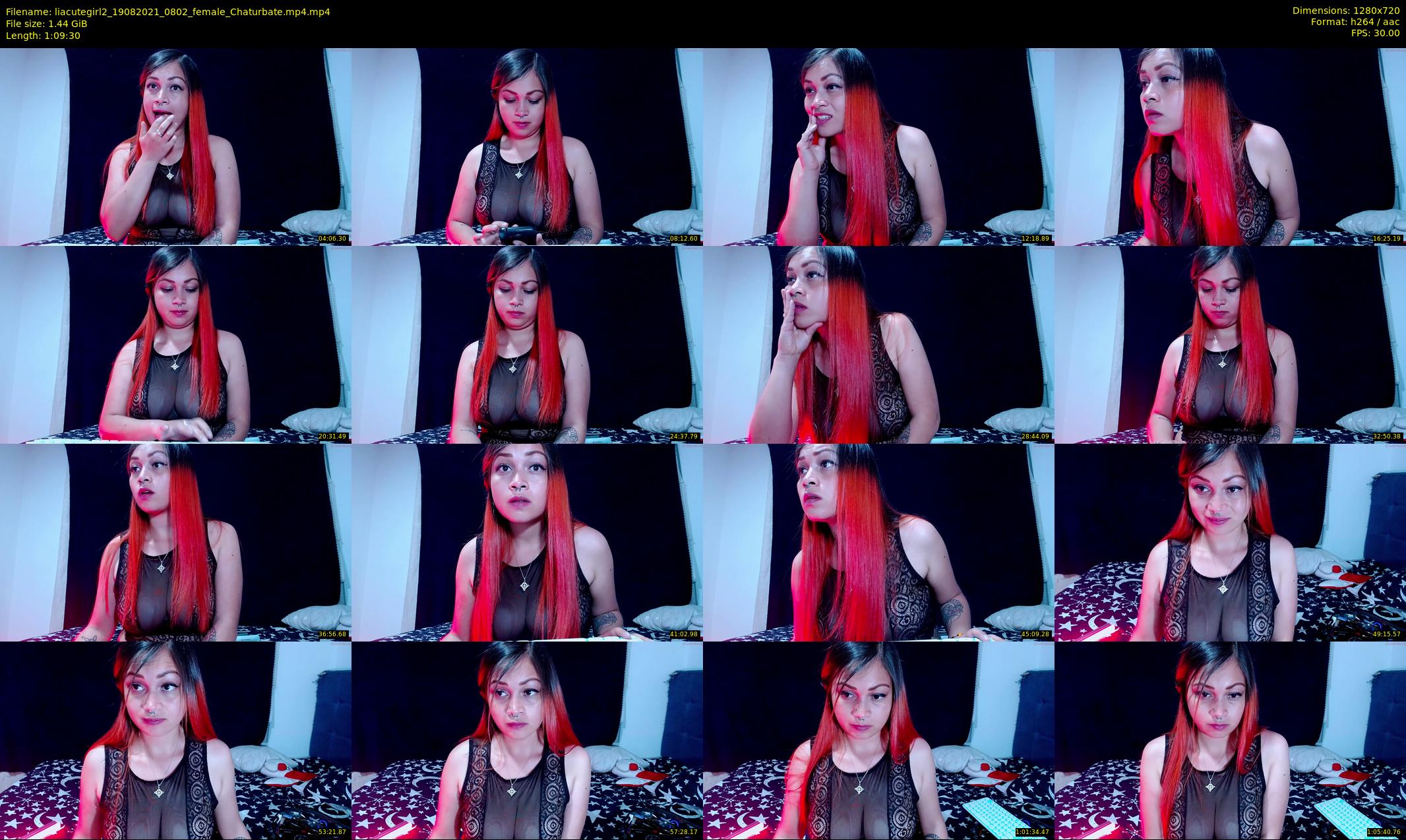 liacutegirl2 — 70 minute Chaturbate female cam show recording, 720p, Aug 19, 2021