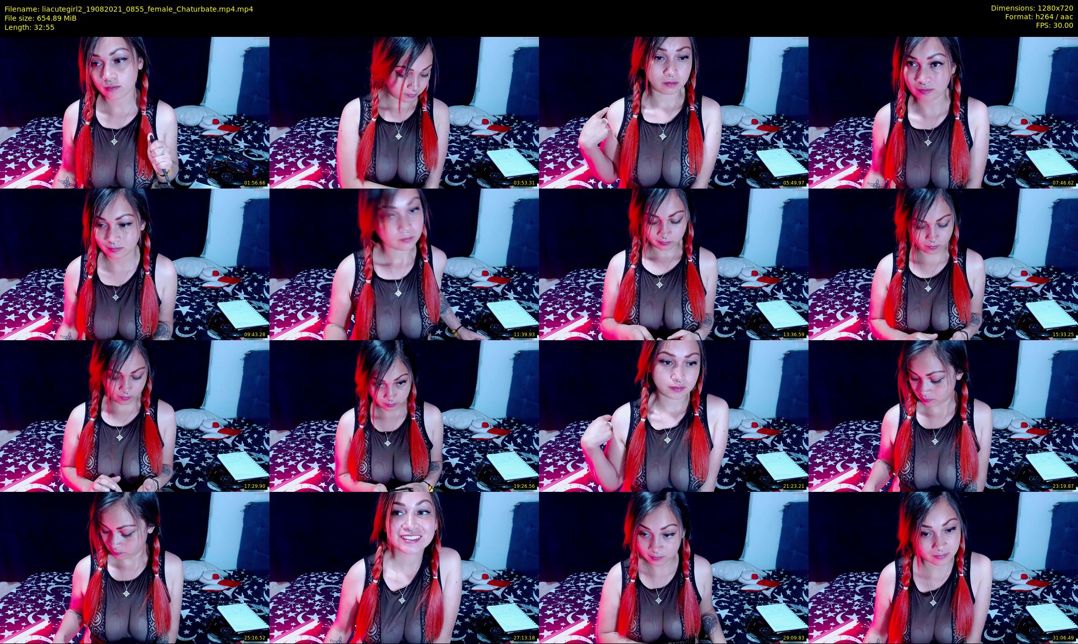 liacutegirl2 — 33 minute Chaturbate female cam show recording, 720p, Aug 19, 2021