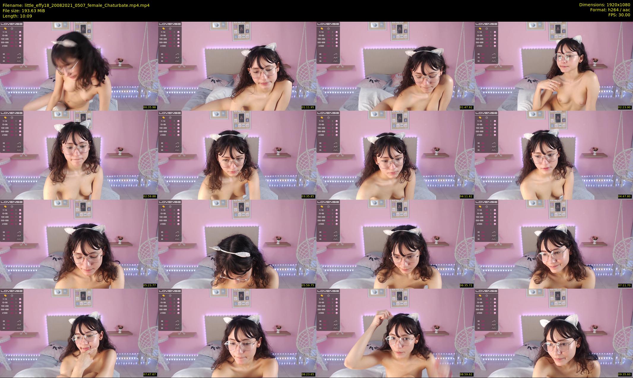 little_effy18 — 11 minute Chaturbate female cam show recording, 1080p, Aug 20, 2021
