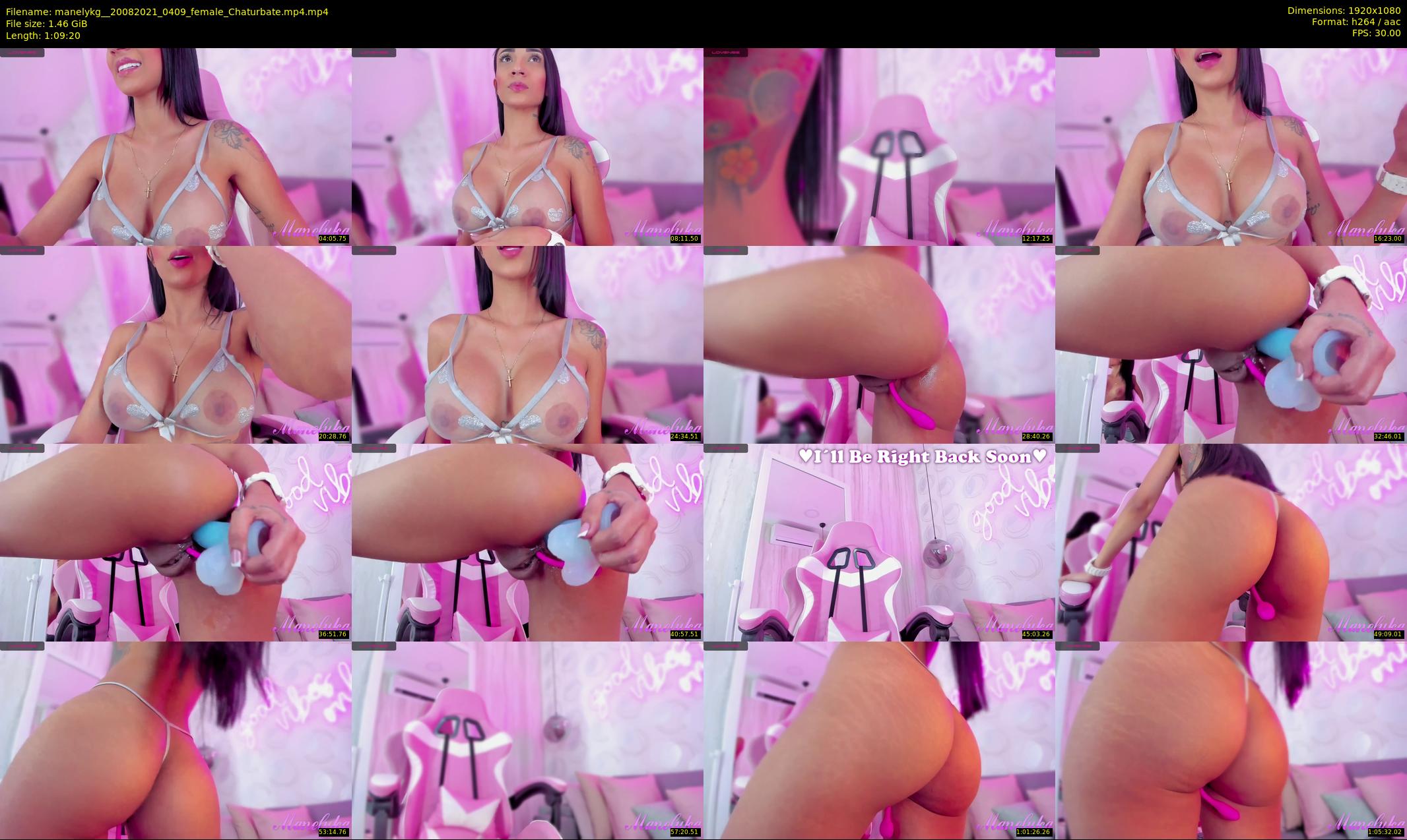 manelykg_ — 70 minute Chaturbate female cam show recording, 1080p, Aug 20, 2021