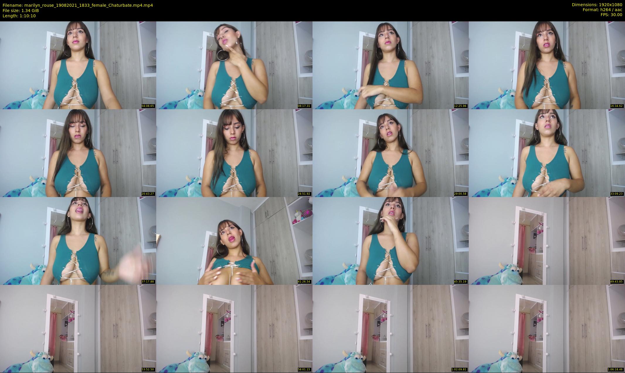 marilyn_rouse — 71 minute Chaturbate female cam show recording, 1080p, Aug 19, 2021