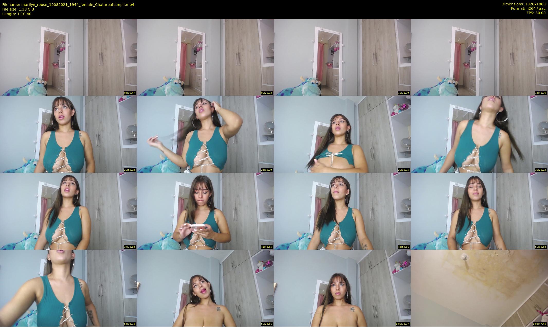 marilyn_rouse — 71 minute Chaturbate female cam show recording, 1080p, Aug 19, 2021