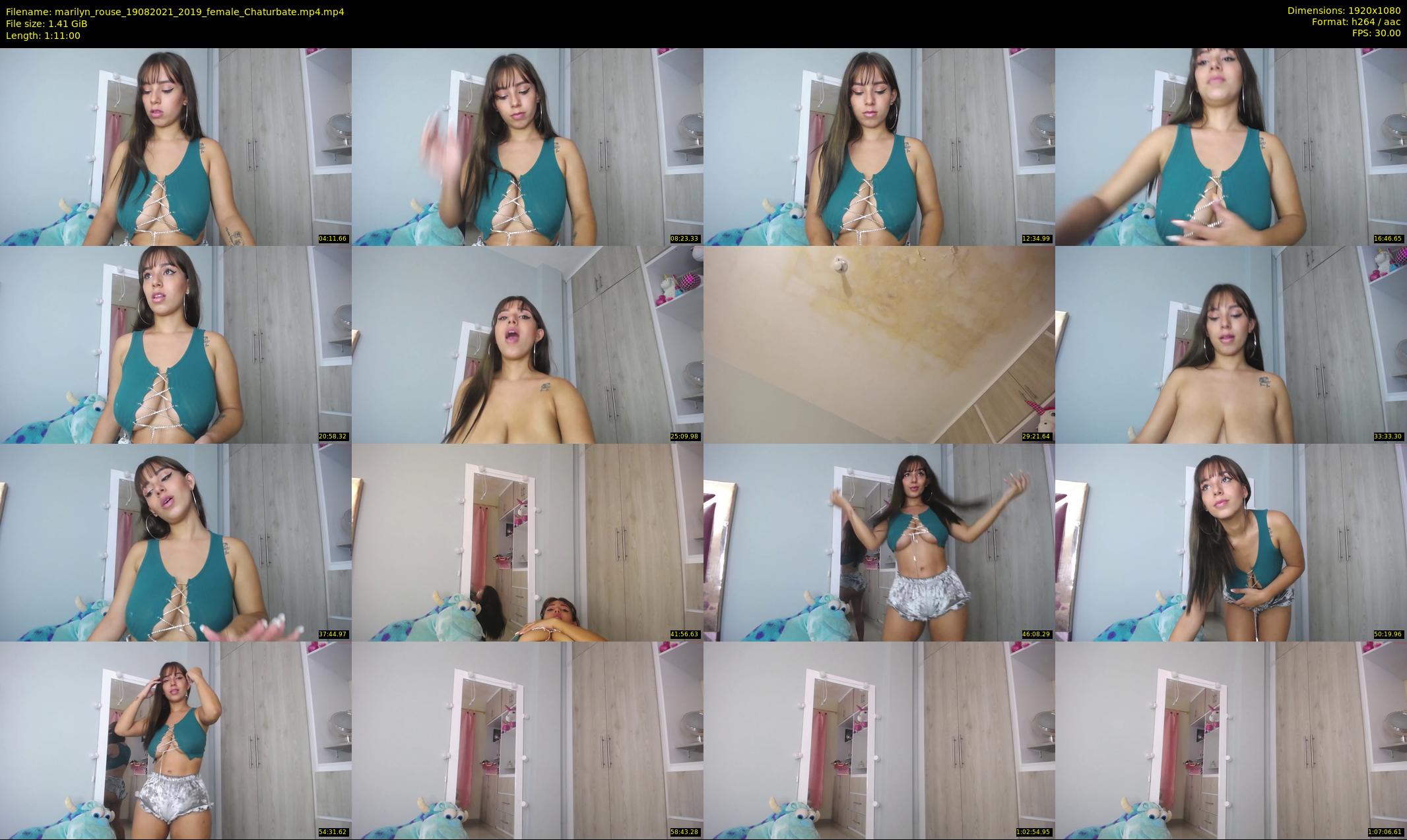 marilyn_rouse — 71 minute Chaturbate female cam show recording, 1080p, Aug 19, 2021