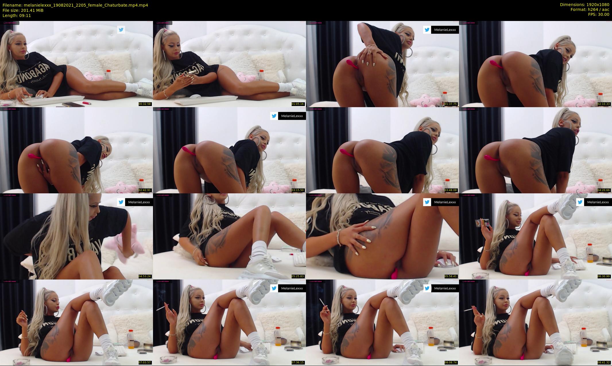 melanielexxx — 10 minute Chaturbate female cam show recording, 1080p, Aug 19, 2021