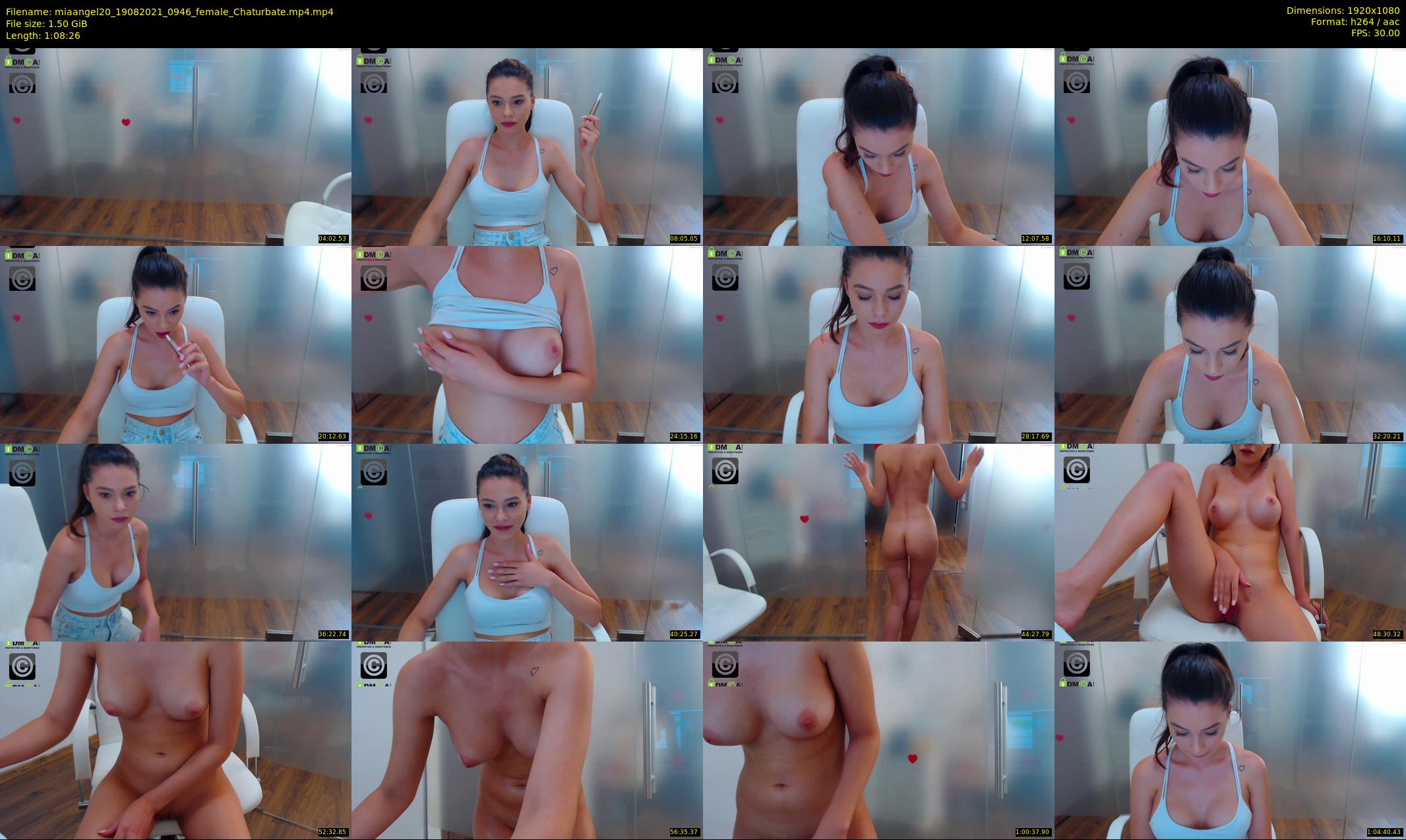 miaangel20 — 69 minute Chaturbate female cam show recording, 1080p, Aug 19, 2021