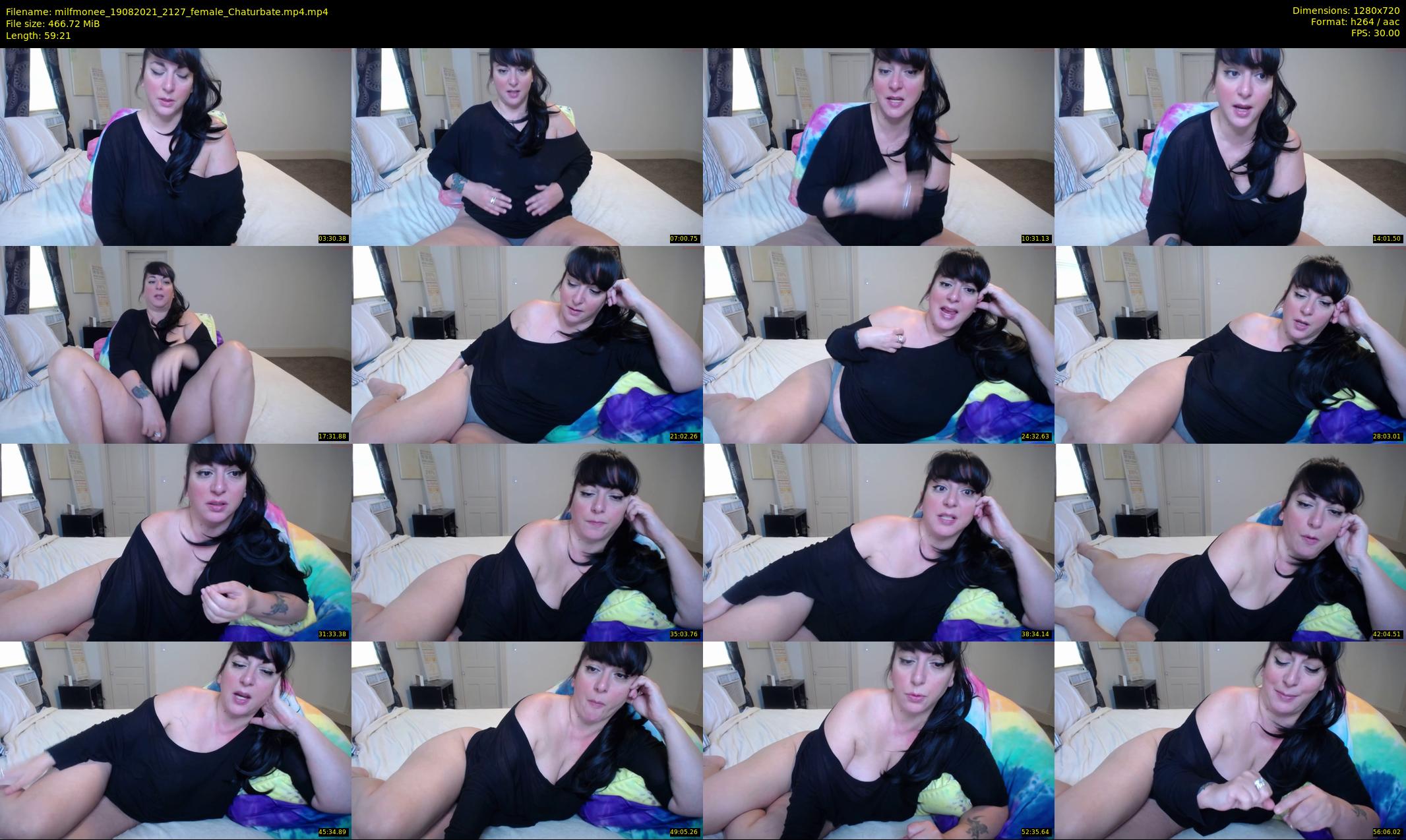 milfmonee — 60 minute Chaturbate female cam show recording, 720p, Aug 19, 2021