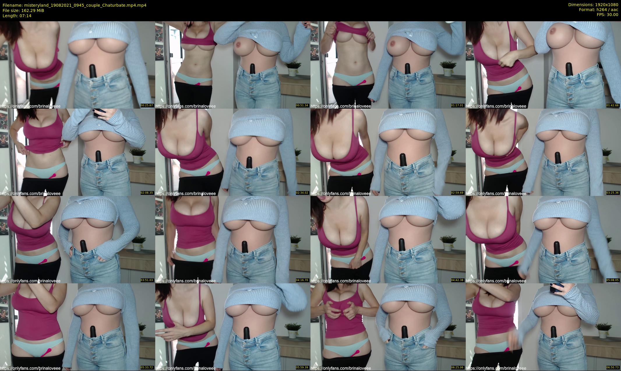 misteryland — 8 minute Chaturbate couple cam show recording, 1080p, Aug 19, 2021