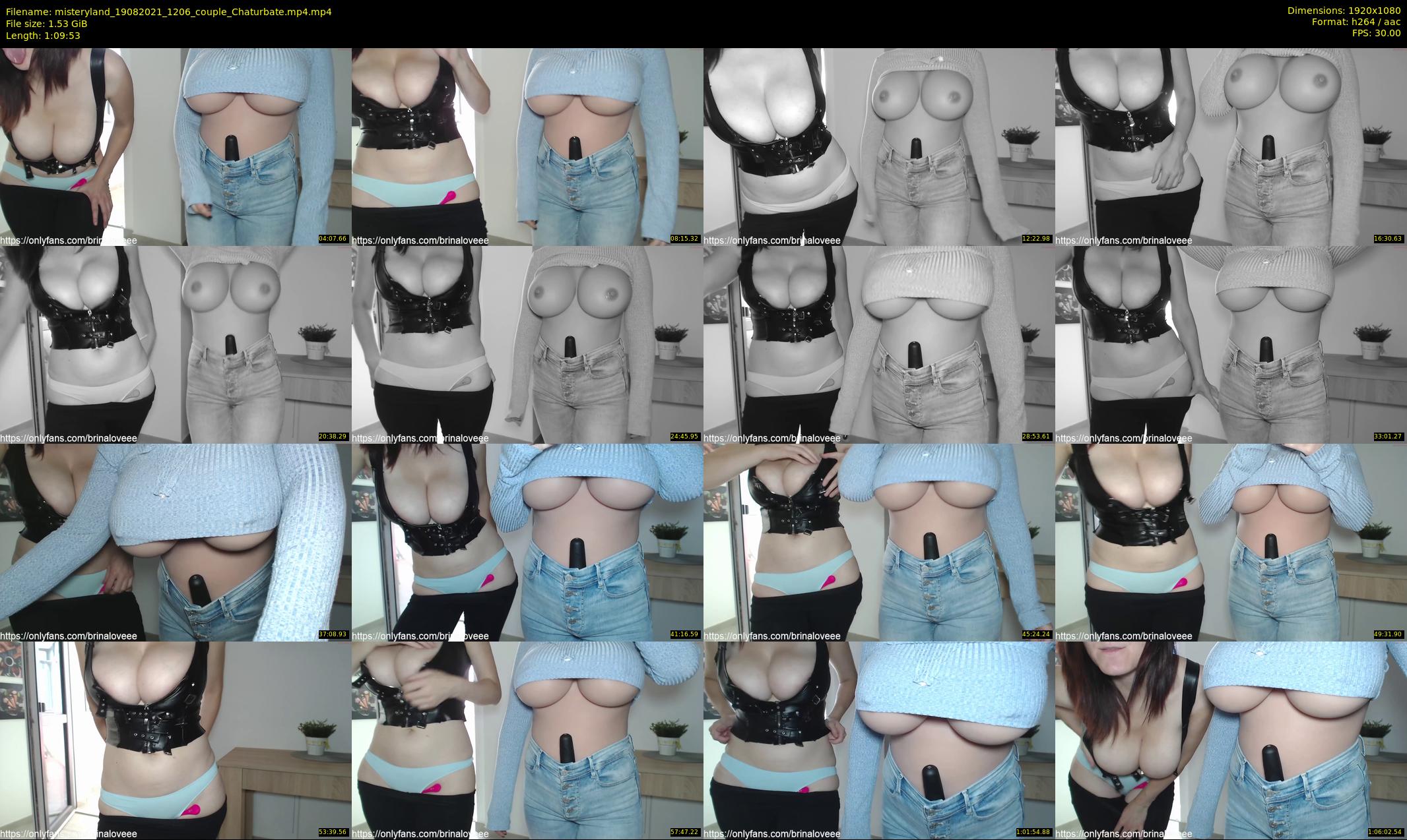 misteryland — 70 minute Chaturbate couple cam show recording, 1080p, Aug 19, 2021