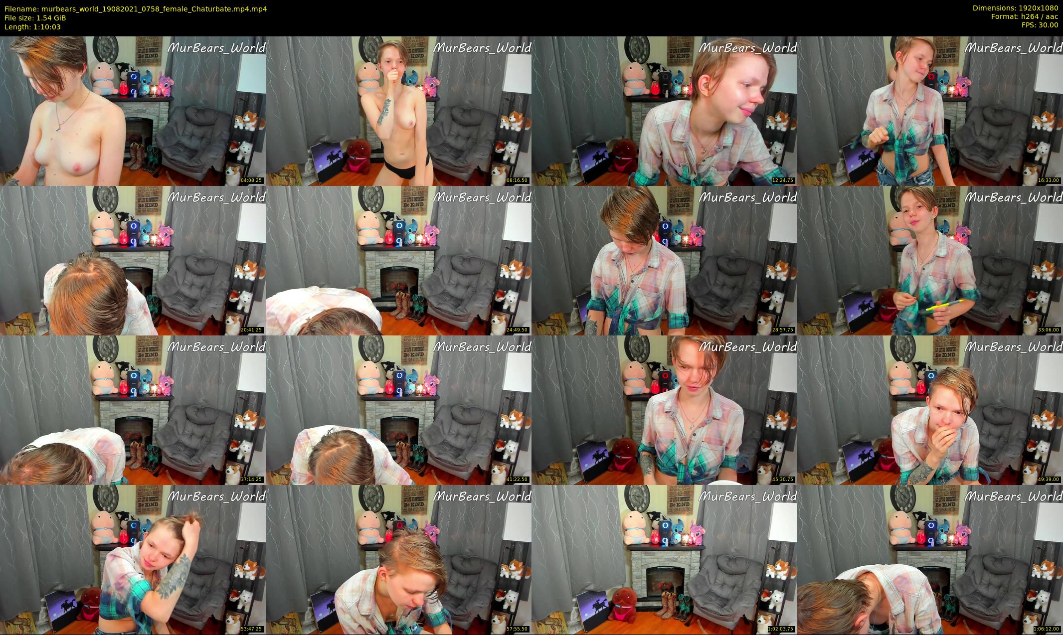 murbears_world — 71 minute Chaturbate female cam show recording, 1080p, Aug 19, 2021
