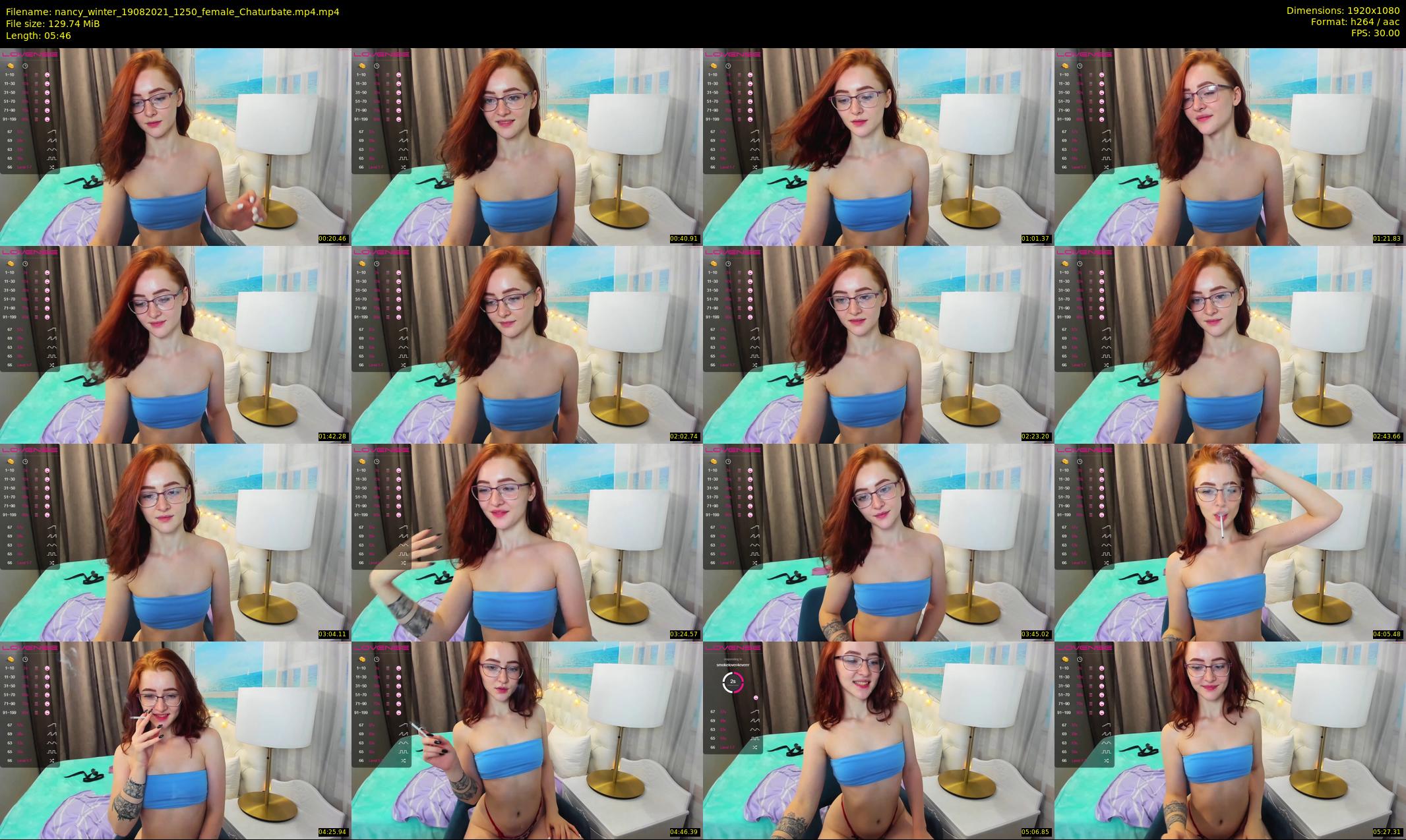 nancy_winter — 6 minute Chaturbate female cam show recording, 1080p, Aug 19, 2021