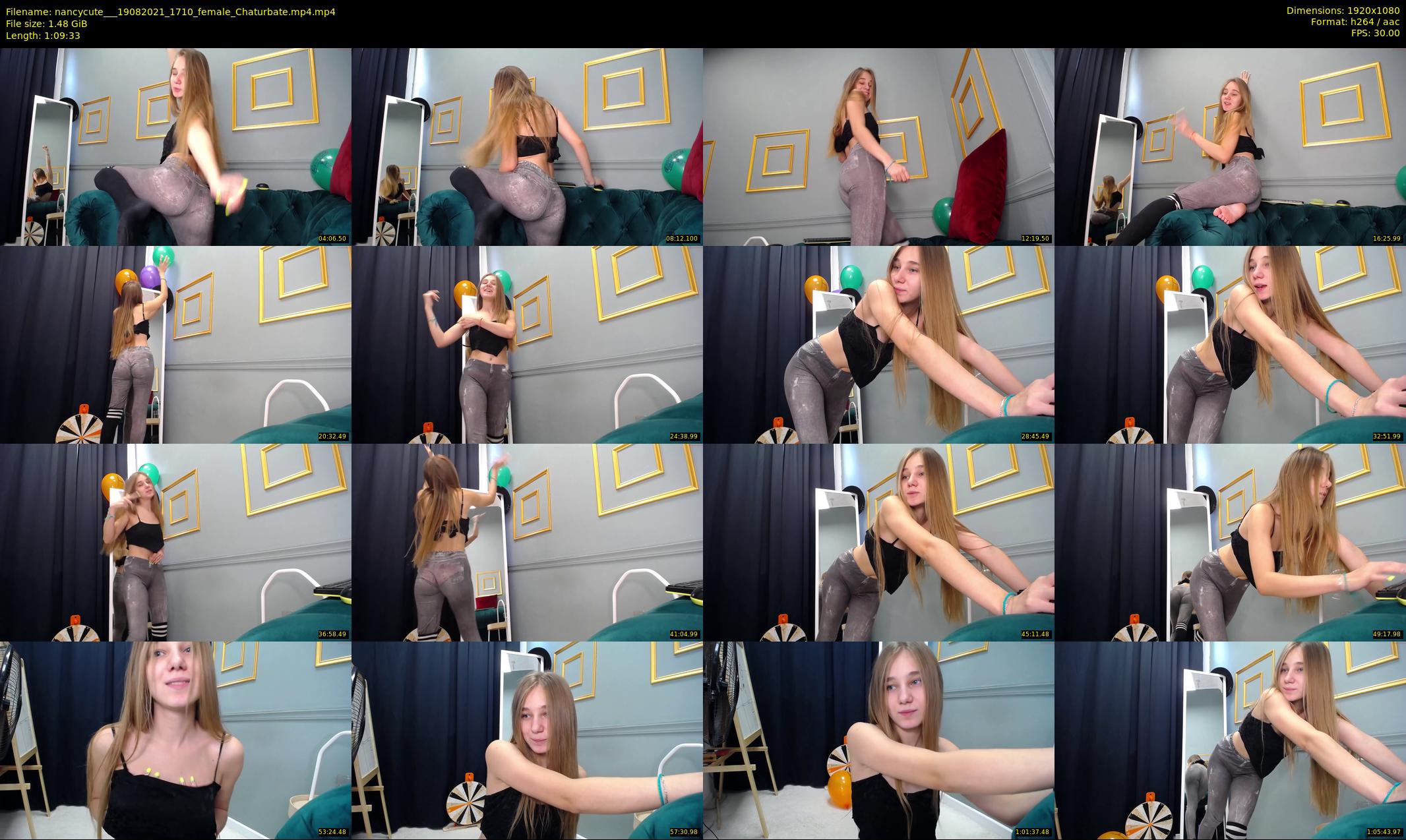 nancycute__ — 70 minute Chaturbate female cam show recording, 1080p, Aug 19, 2021