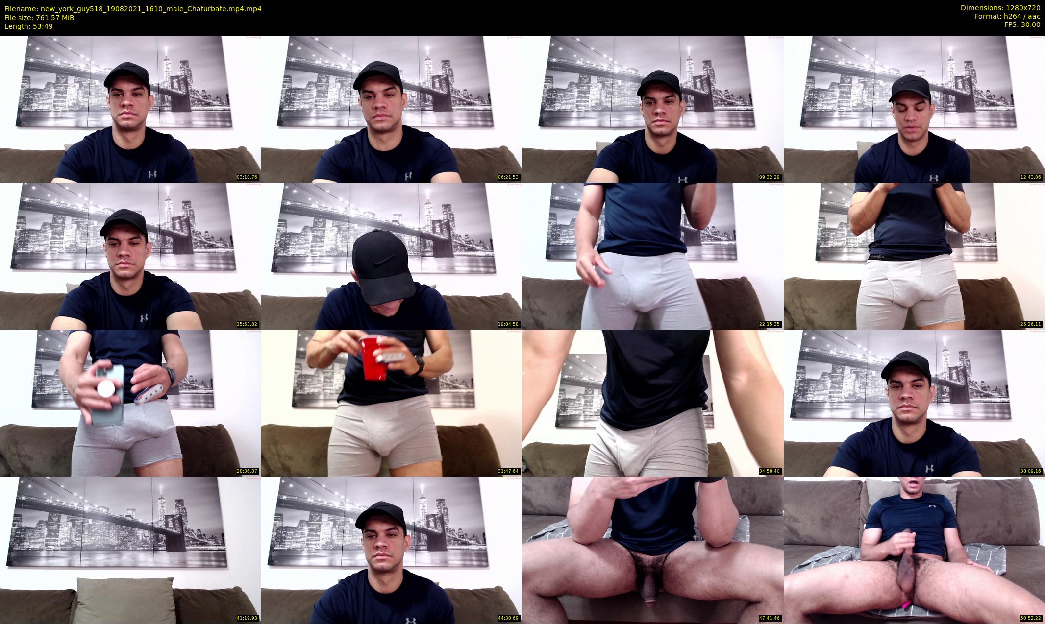 new_york_guy518 — 54 minute Chaturbate male cam show recording, 720p, Aug 19, 2021