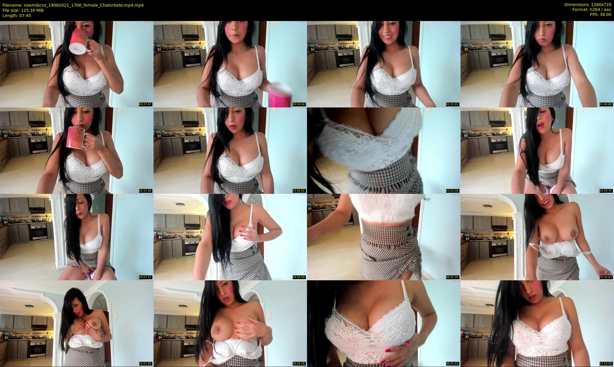 noemibcnz — 8 minute Chaturbate couple cam show recording, 720p, Aug 19, 2021