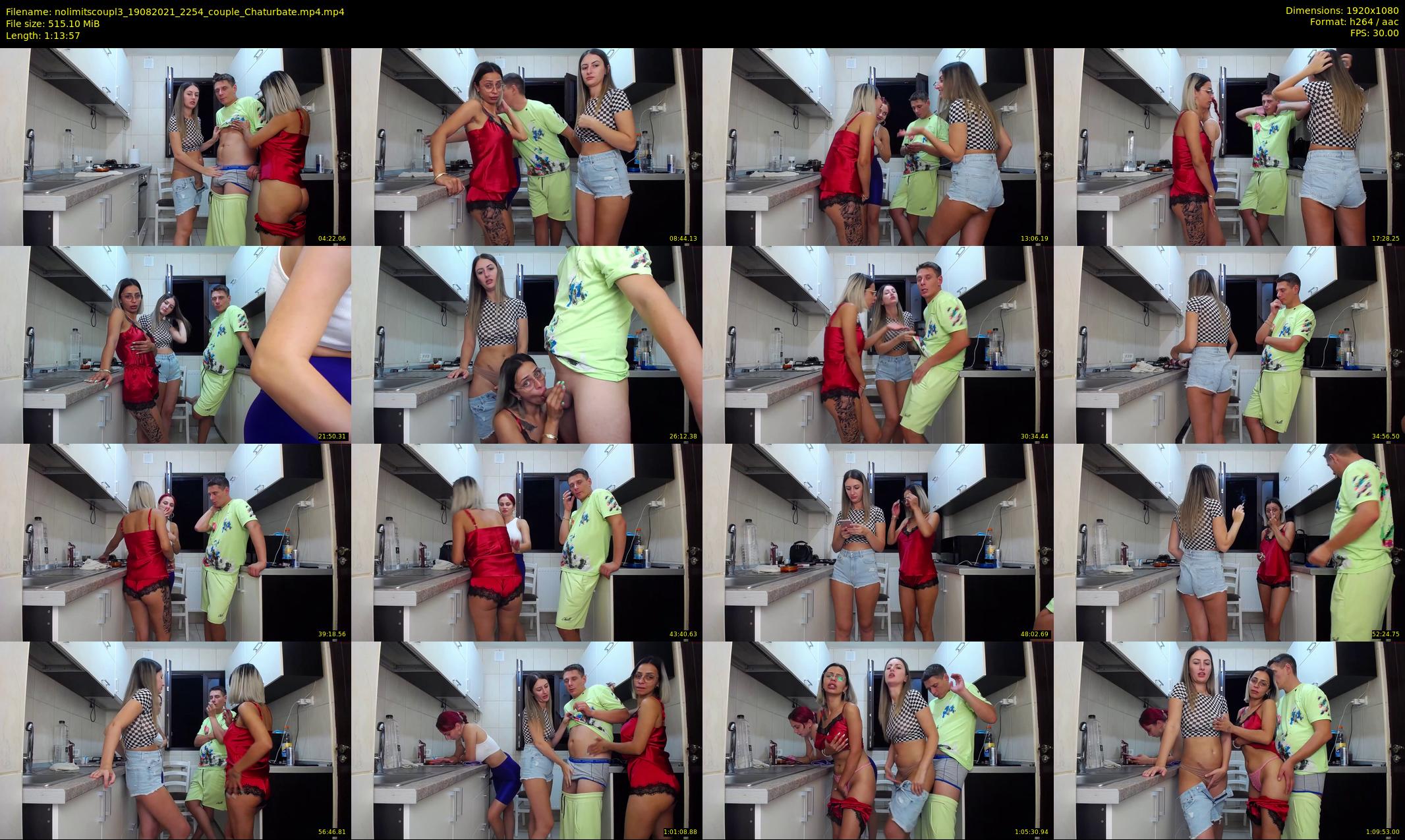nolimitscoupl3 — 74 minute Chaturbate couple cam show recording, 1080p, Aug 19, 2021