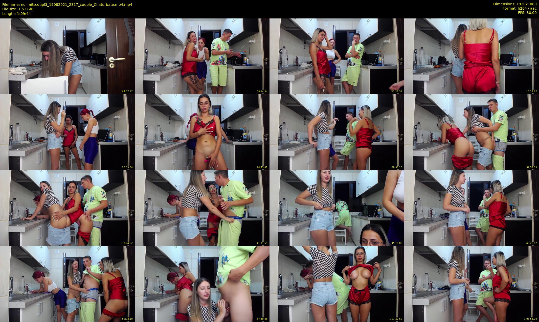 nolimitscoupl3 — 70 minute Chaturbate couple cam show recording, 1080p, Aug 19, 2021