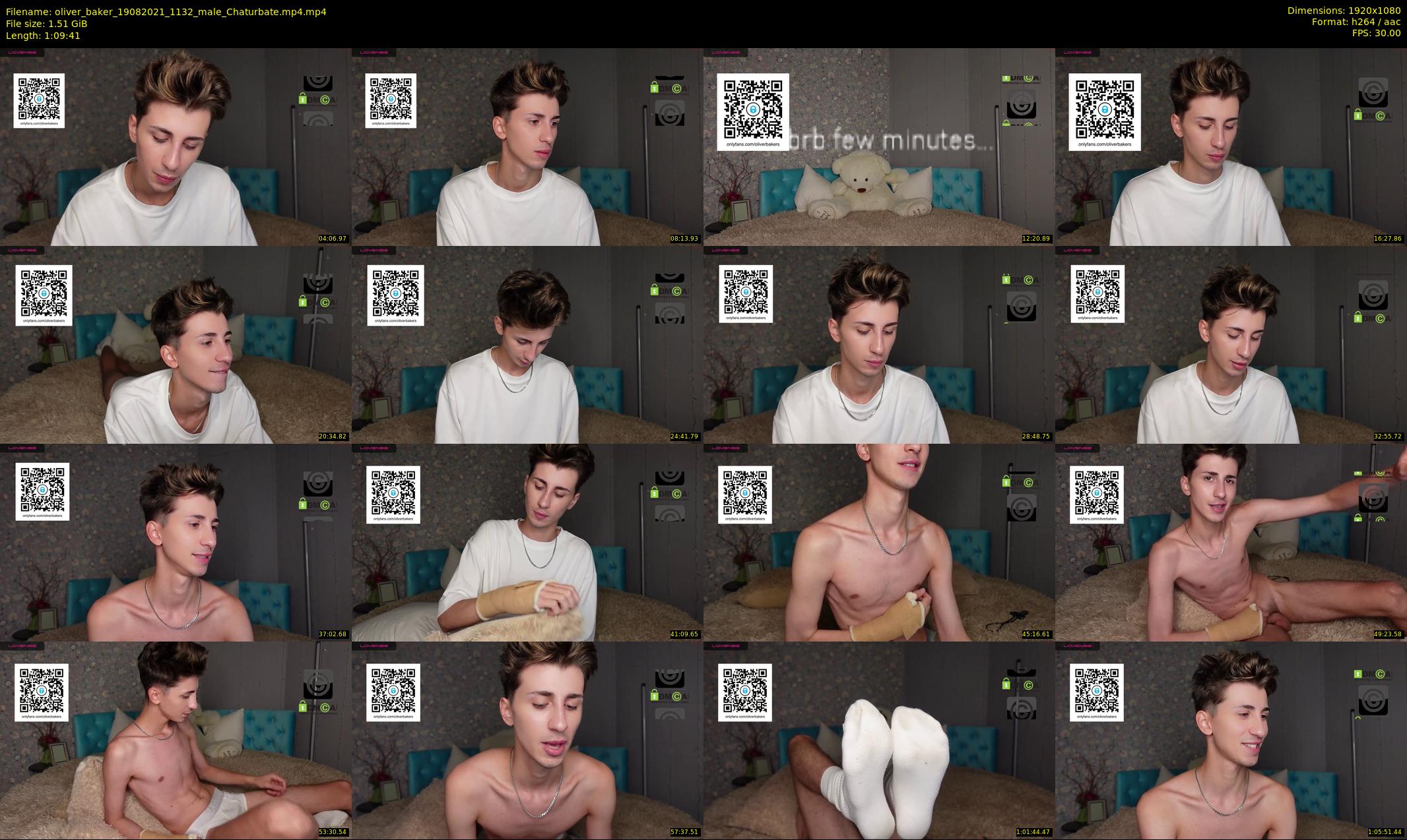 oliver_baker — 70 minute Chaturbate male cam show recording, 1080p, Aug 19, 2021