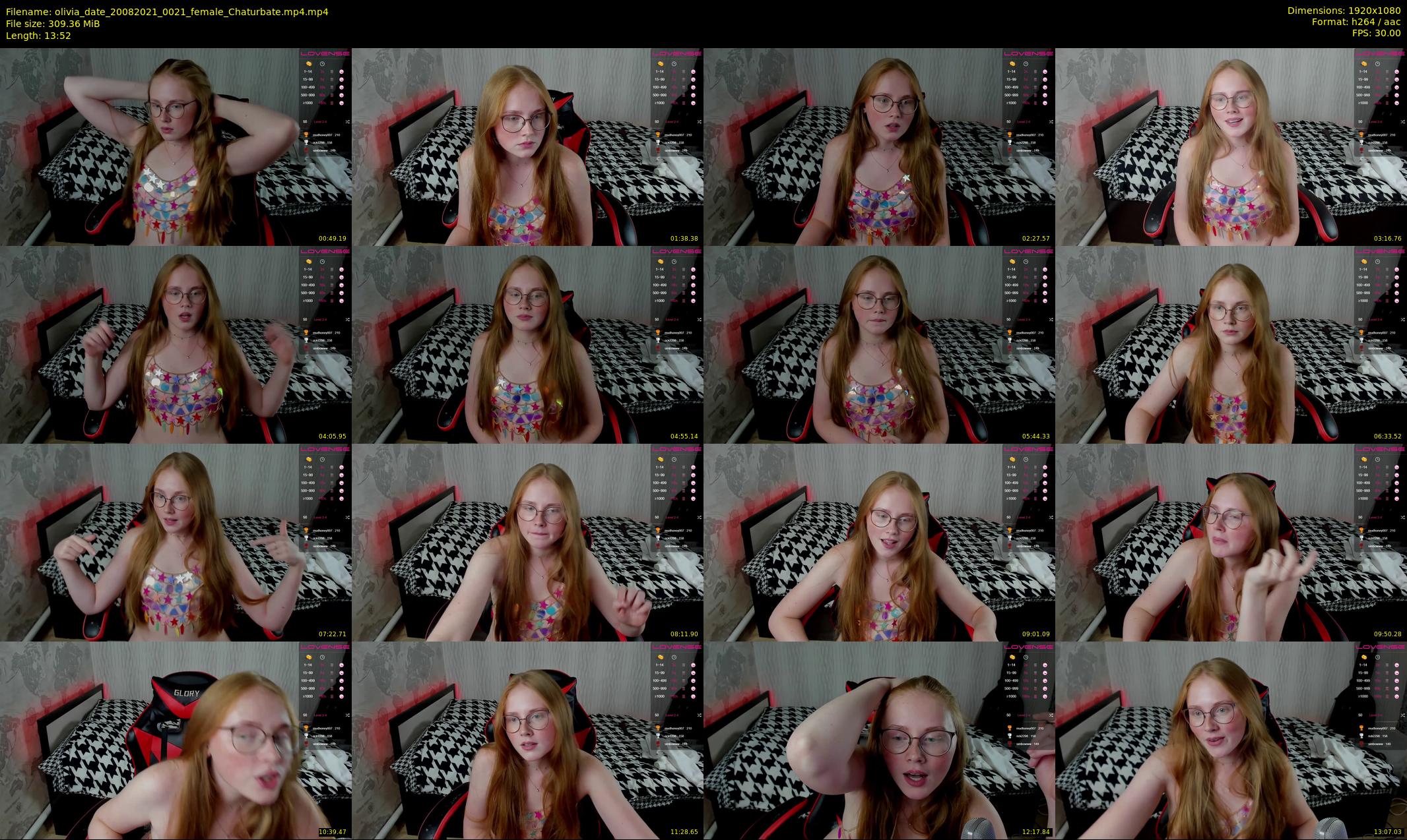 olivia_date — 14 minute Chaturbate female cam show recording, 1080p, Aug 20, 2021
