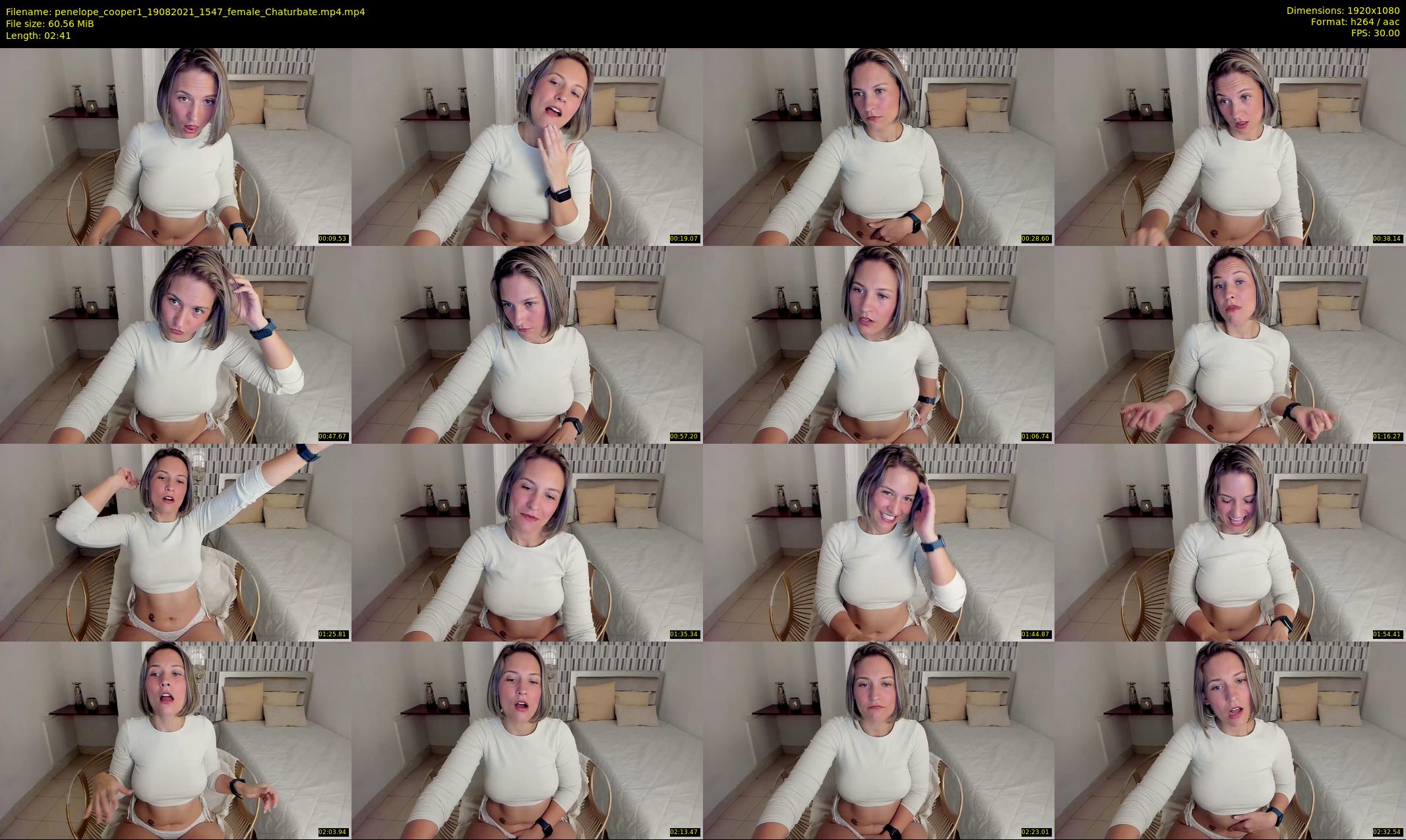 penelope_cooper1 — 3 minute Chaturbate female cam show recording, 1080p, Aug 19, 2021